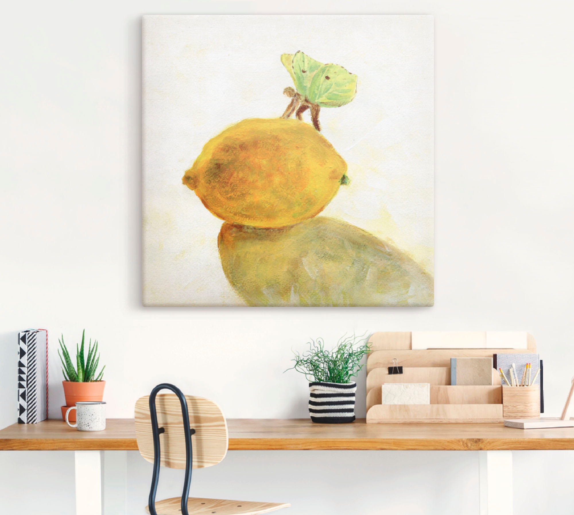 Artland Leinwandbild »Sich wiederfinden« Lebensmittel 1 Stk. tlg. auf Keilrahmen gespannt