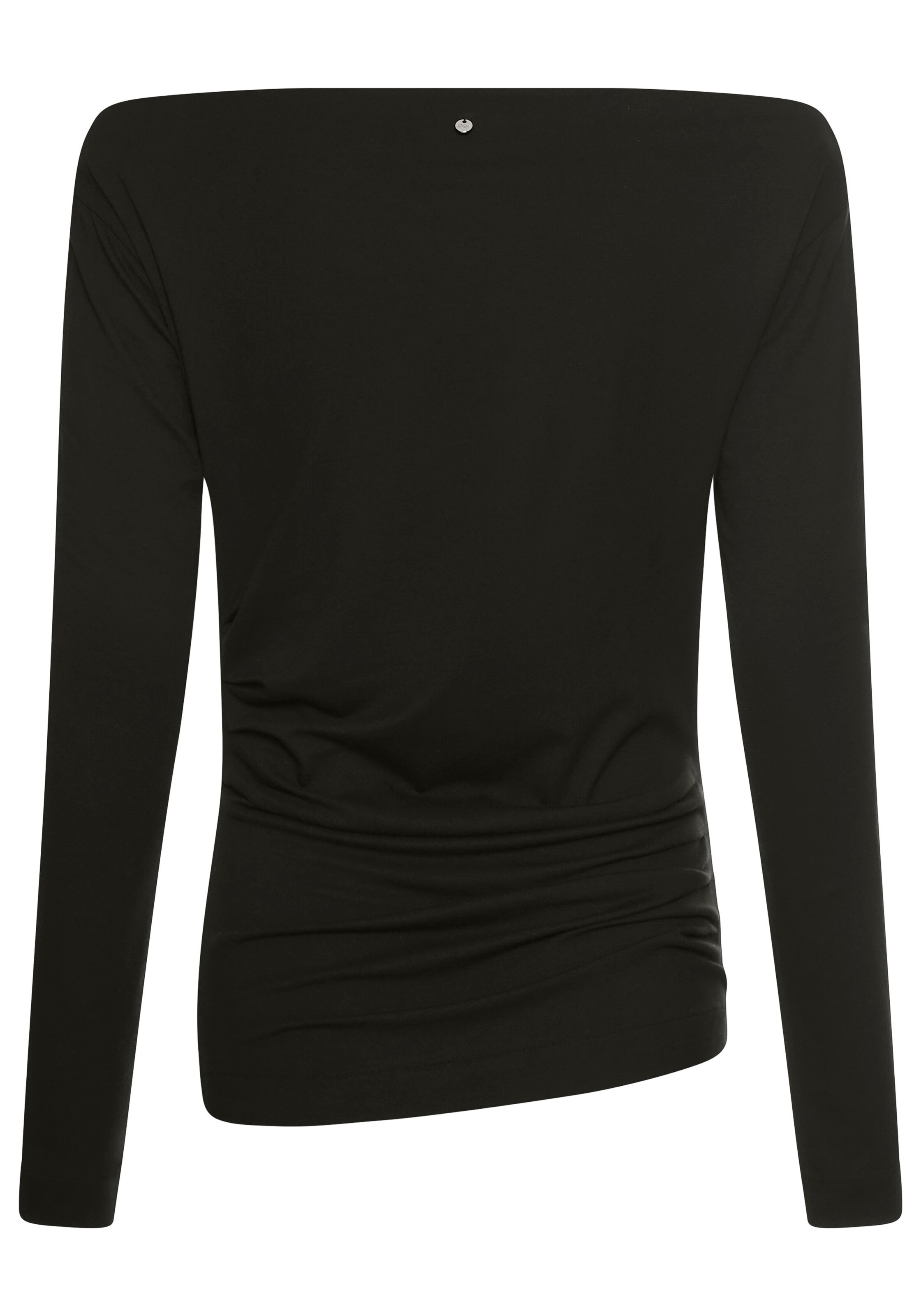 BOSS ORANGE Langarmshirt »Enili Premium Damenmode«, mit Carmenausschnitt