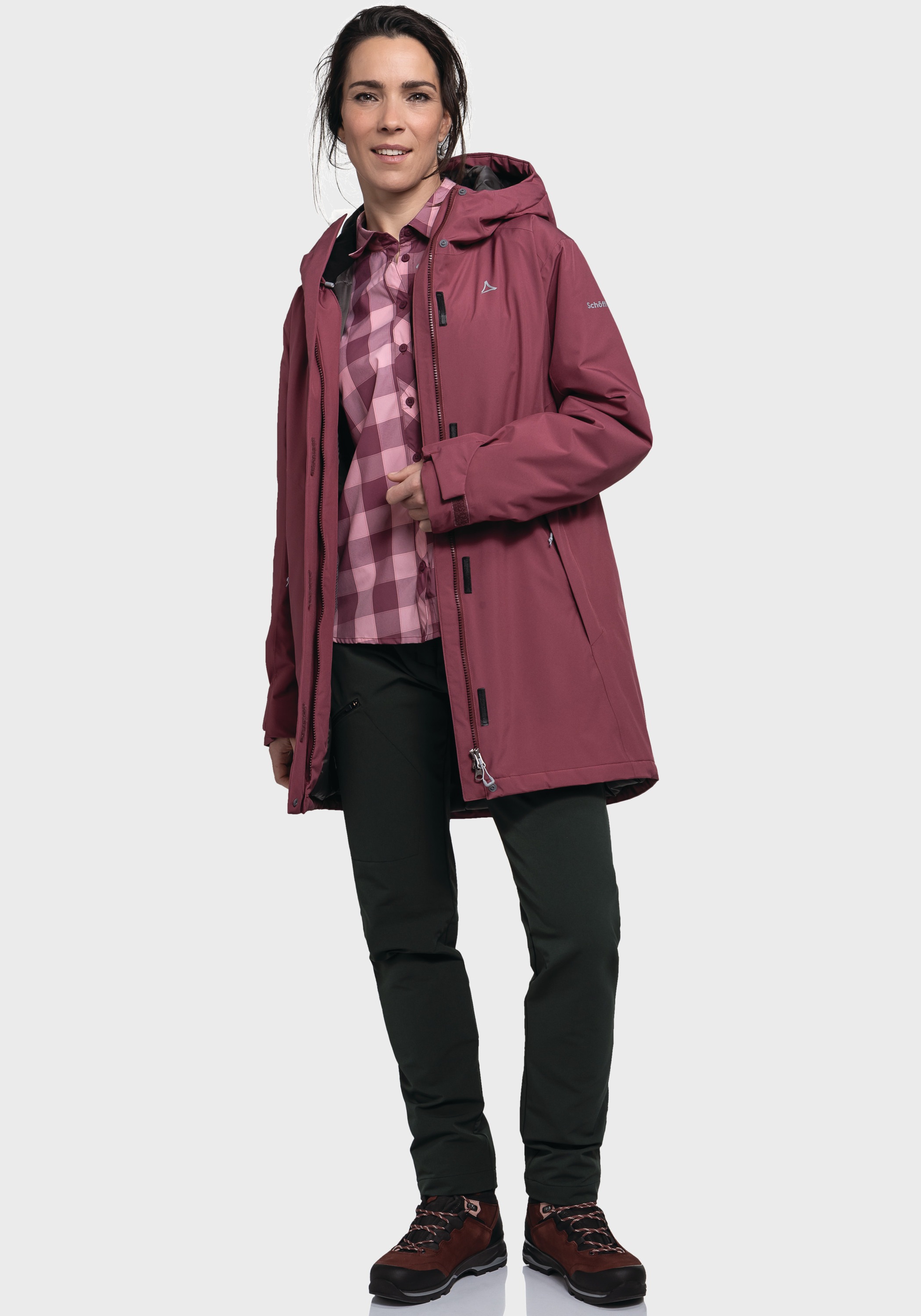 Schöffel Parka »Hiking Parka Style Froda WMS«, mit Kapuze