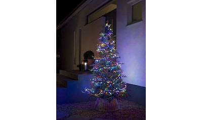KONSTSMIDE LED-Lichterkette »Weihnachtsdeko aussen«, 800 St.-flammig, Micro  LED Compactlights, 800 bunte Dioden bei OTTO