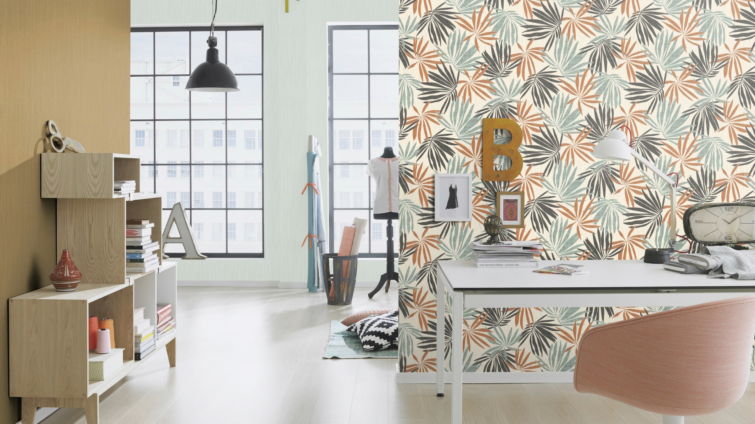 Rasch Vliestapete »Yucatán« botanisch | gemustert aufgeschäumt