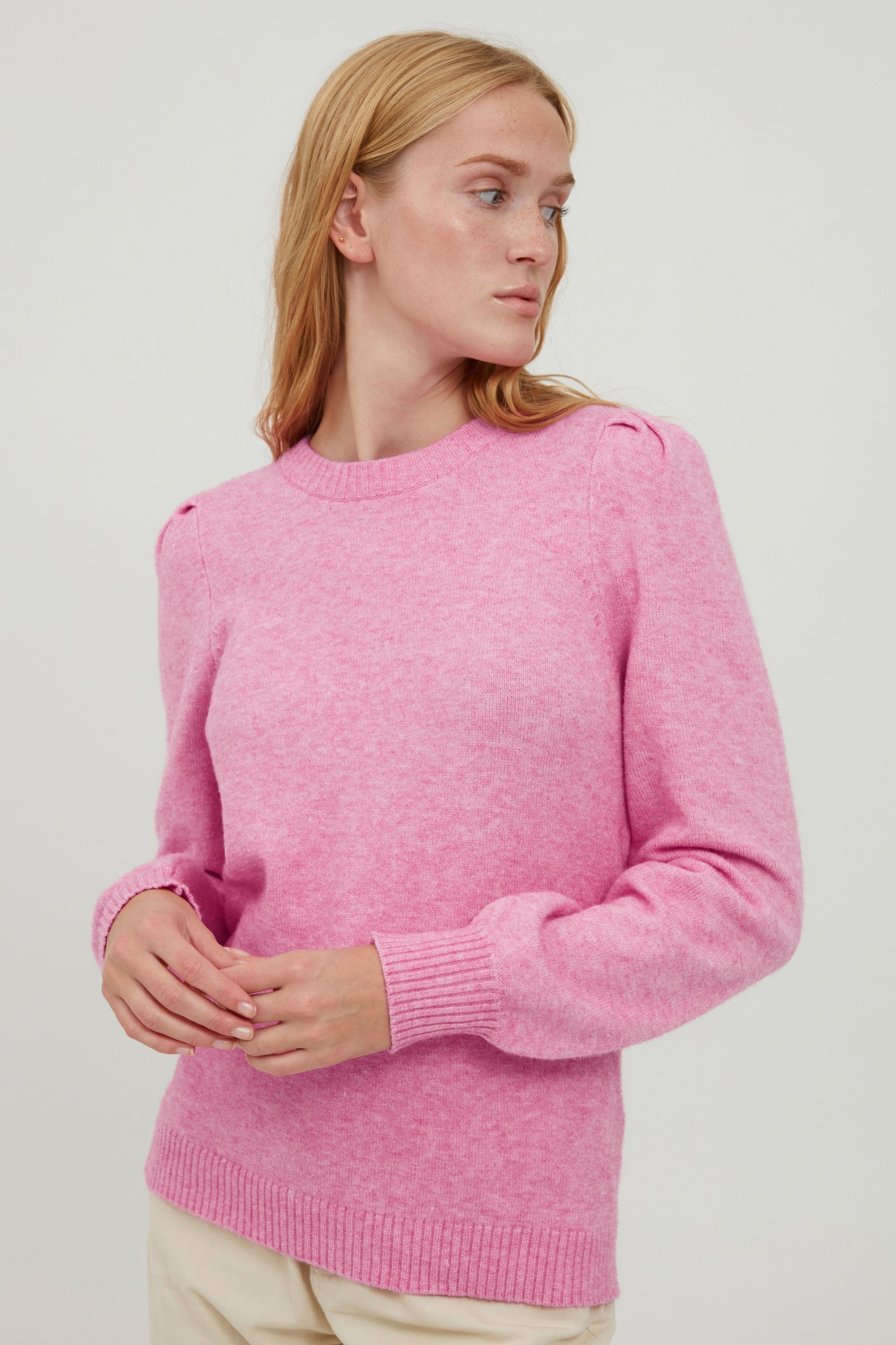 b.young Strickpullover »Strickrundhalspullov BYMilo«