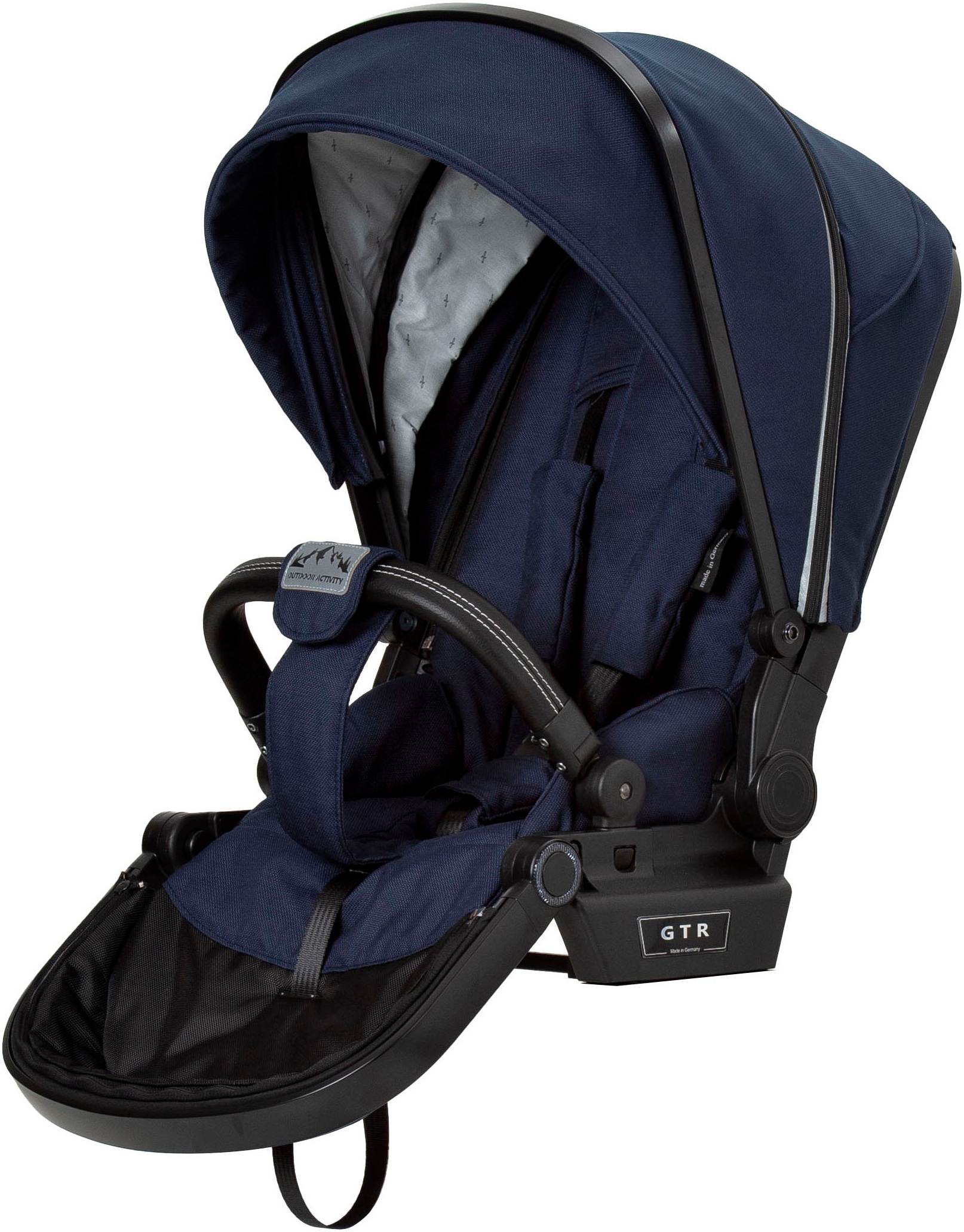 Hartan Kombi-Kinderwagen »Rock it GTR Outdoor mit Handbremse« Made in Germany