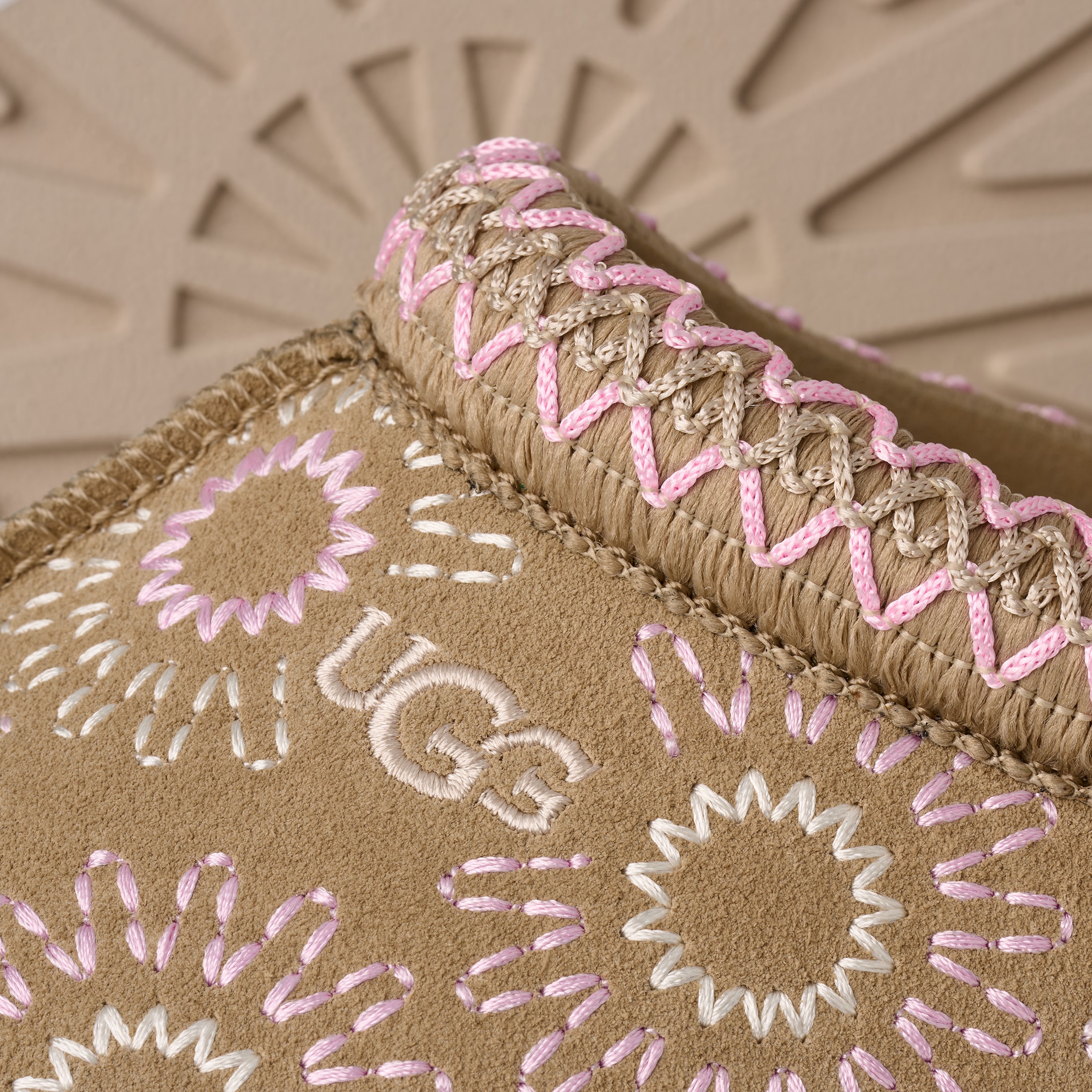 UGG Clog »TAZZ SUN STITCH«  Schlupfschuh, Mule mit Anziehlasche