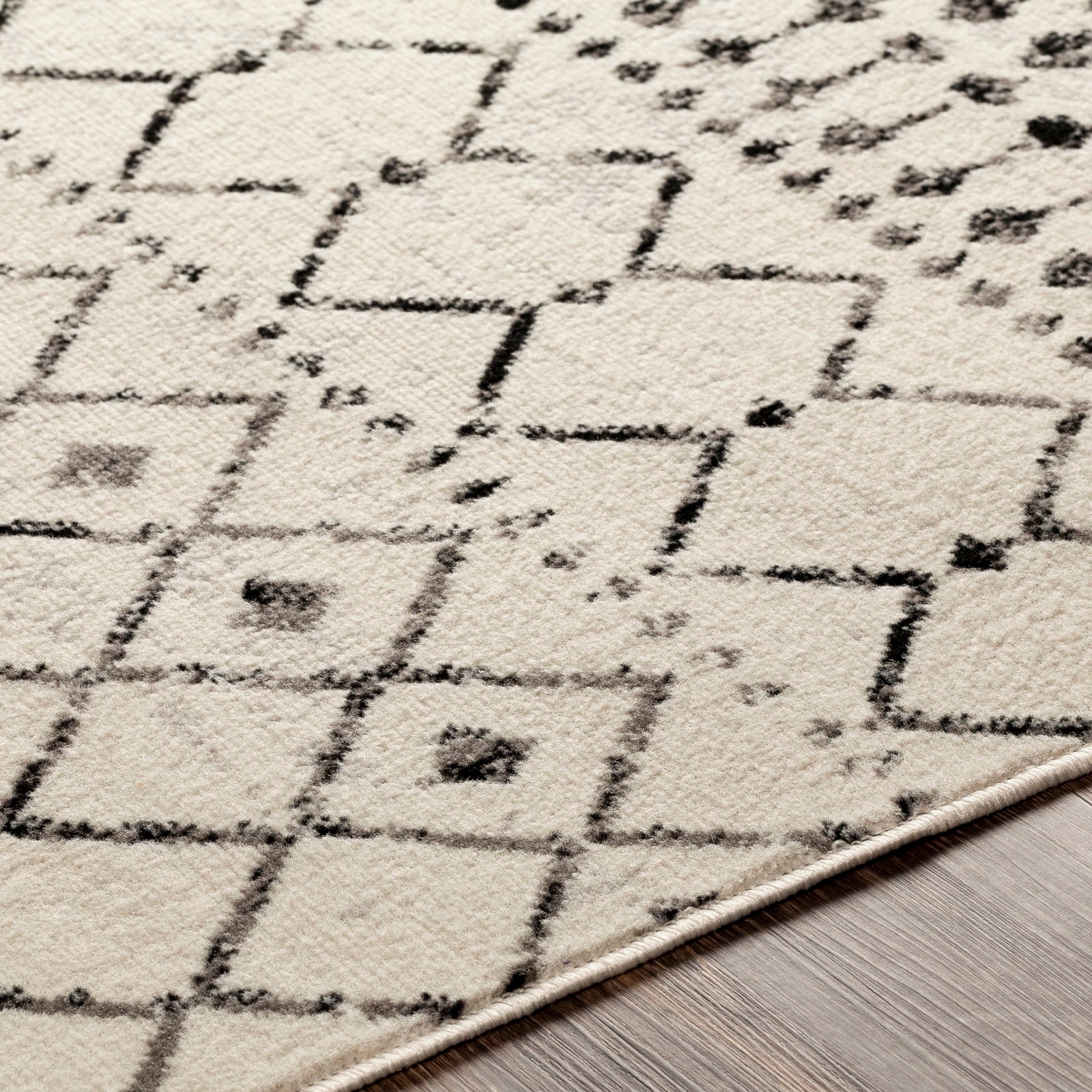 Livabliss Teppich »HEZE«, rechteckig, 11 mm Höhe, Berber, Ethnisch Boho Kurzflor Wohnzimmerteppich, Schlafzimmer
