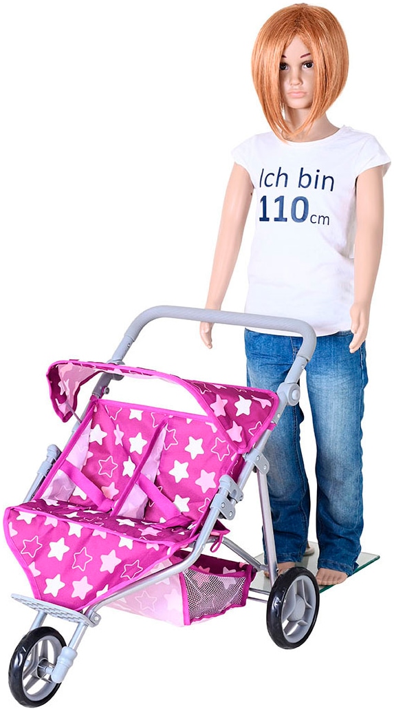 Knorrtoys® Puppen-Zwillingsbuggy »Duo«