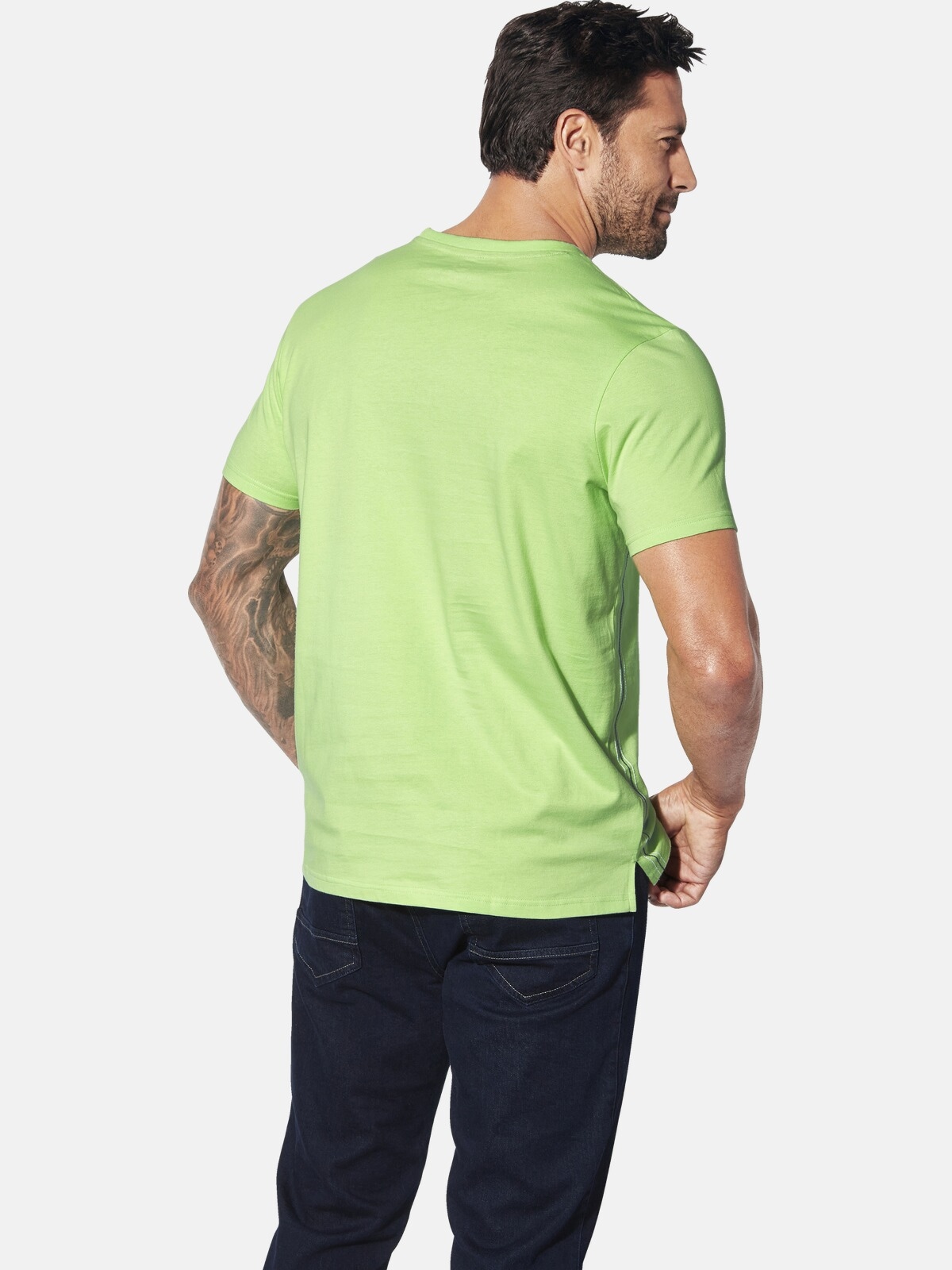 Jan Vanderstorm Rundhalsshirt »T-Shirt EILI«, (1 tlg.)