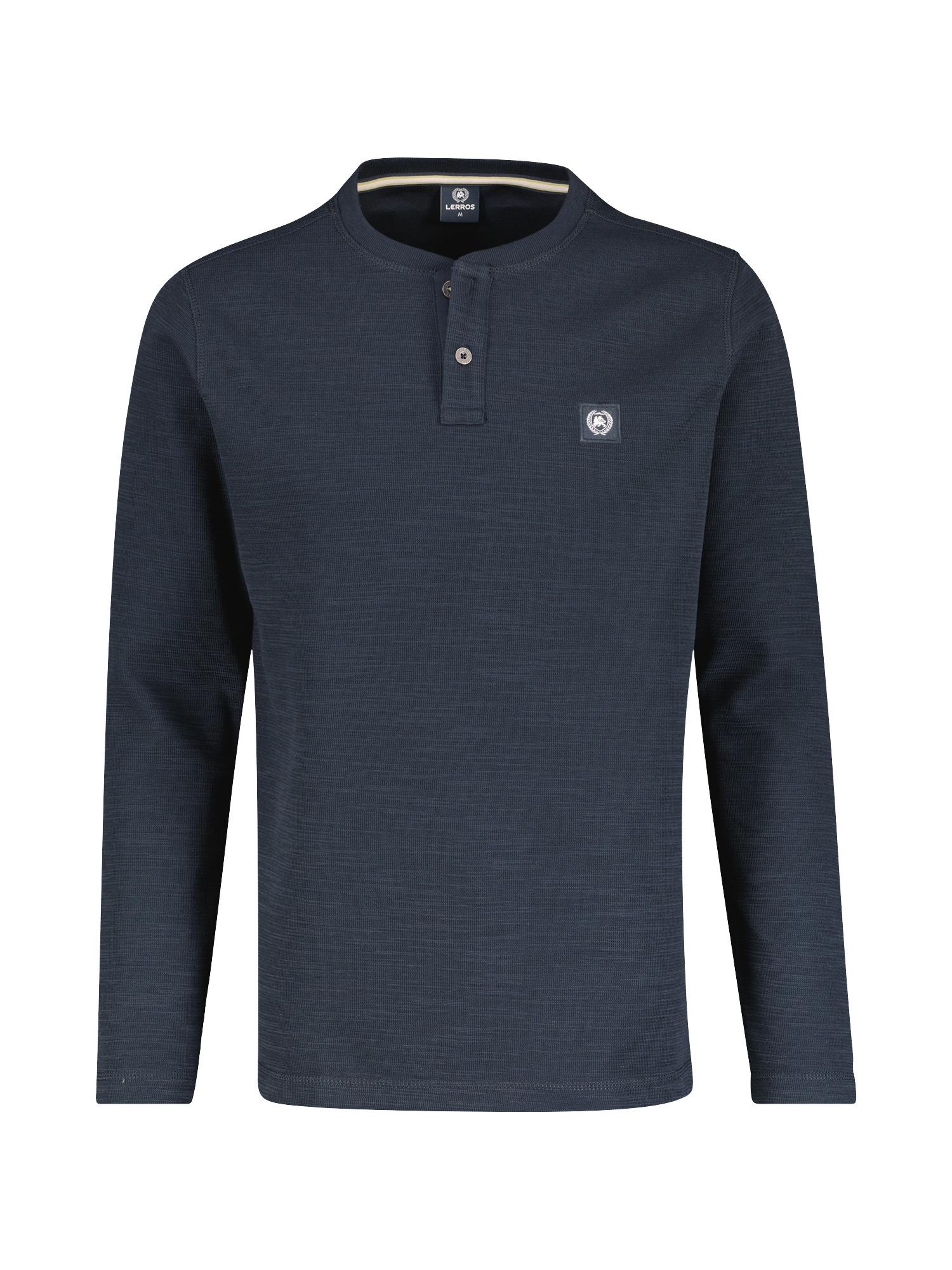 LERROS Henleyshirt »LERROS Serafinoshirt für Herren«