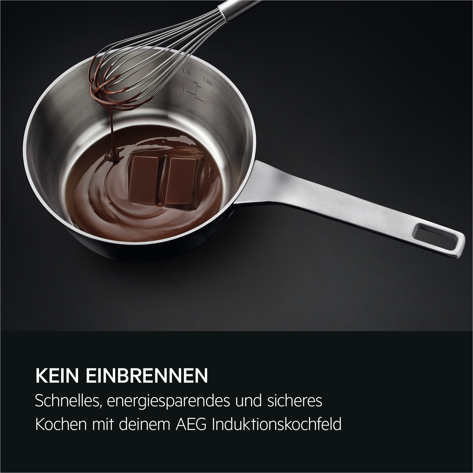 AEG Induktions-Kochfeld »TO841A0FIT«, Kratzresistente SaphirMattSE-Oberfläche, Made in Germany, Powerboost