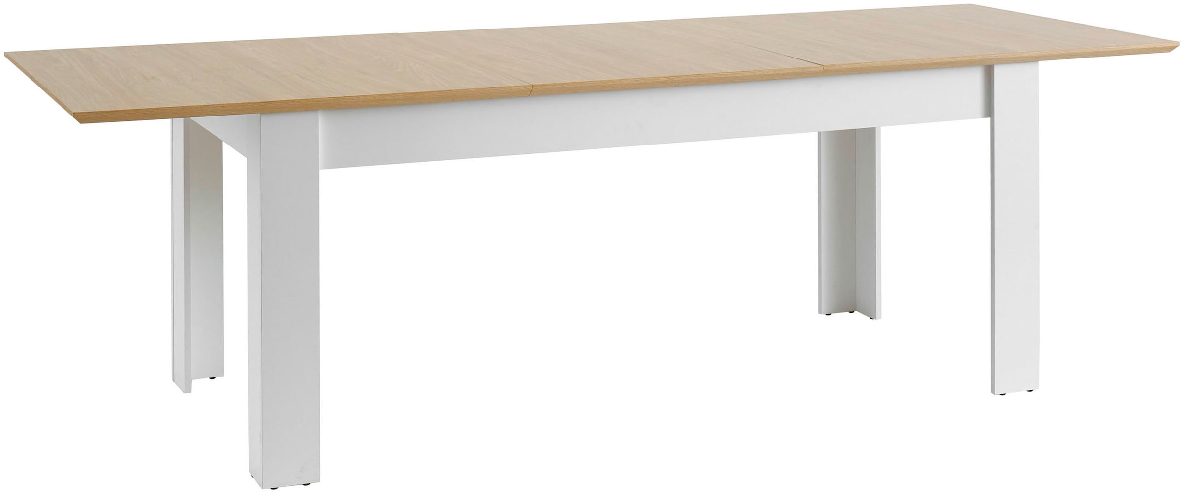 OTTO home Esstisch »Brest, Tisch im Landhausstil, Wohnzimmertisch, Küchentisch« mit Auszugsfunktion, 180 cm ausziehbar auf 240 cm, Einlegeplatte