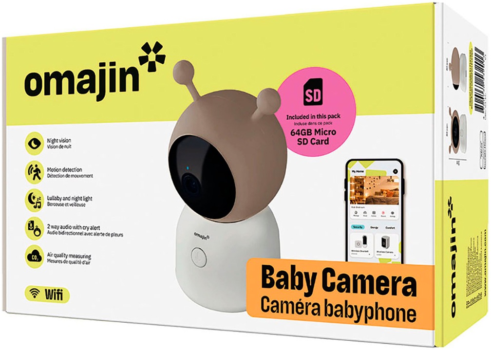 Omajin by Netatmo Überwachungskamera »Babyphone OBC-01-EC«, Innenbereich