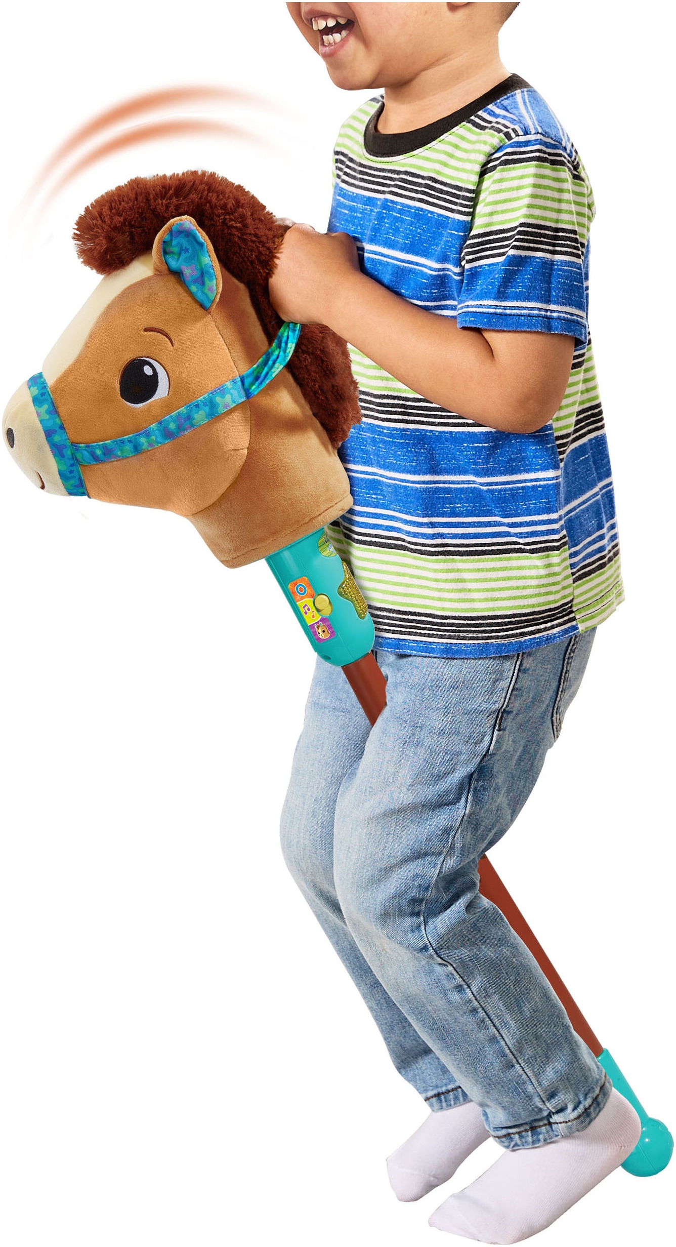 Vtech® Steckenpferd »Vtech Baby, Galoppier-mit-mir-Pferdchen« mit Soundeffekten