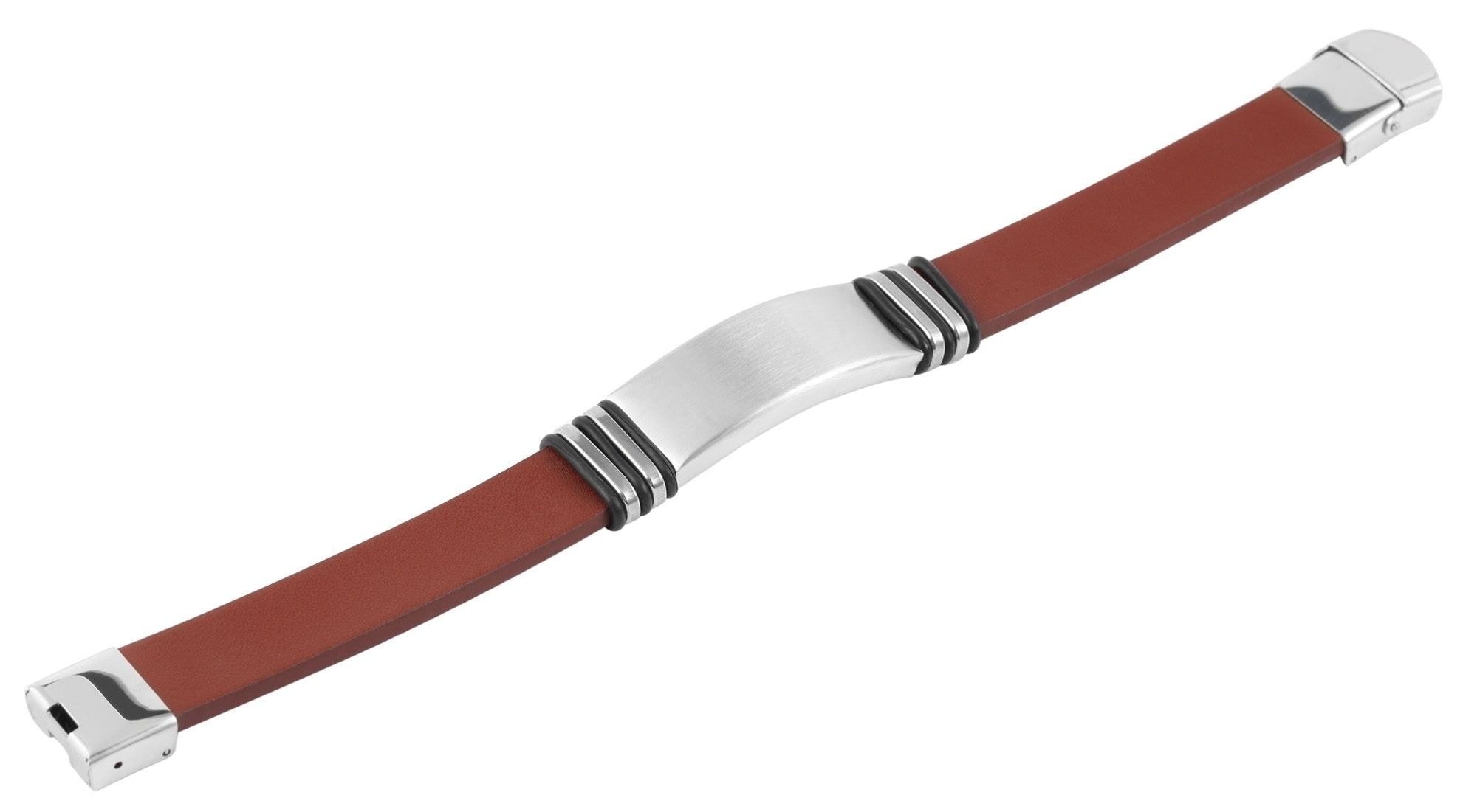 Adelia´s Armband »Herren Armband aus Leder 21 cm«
