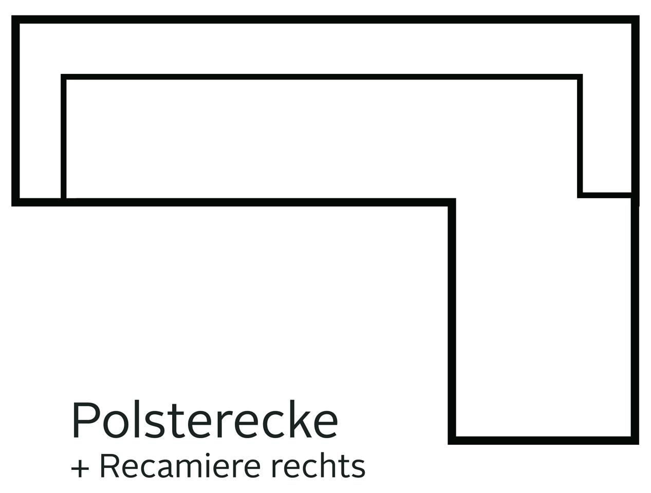 Home affaire Ecksofa »Lasse L-Form«, im scandinavischen Stil mit Holzfüßen