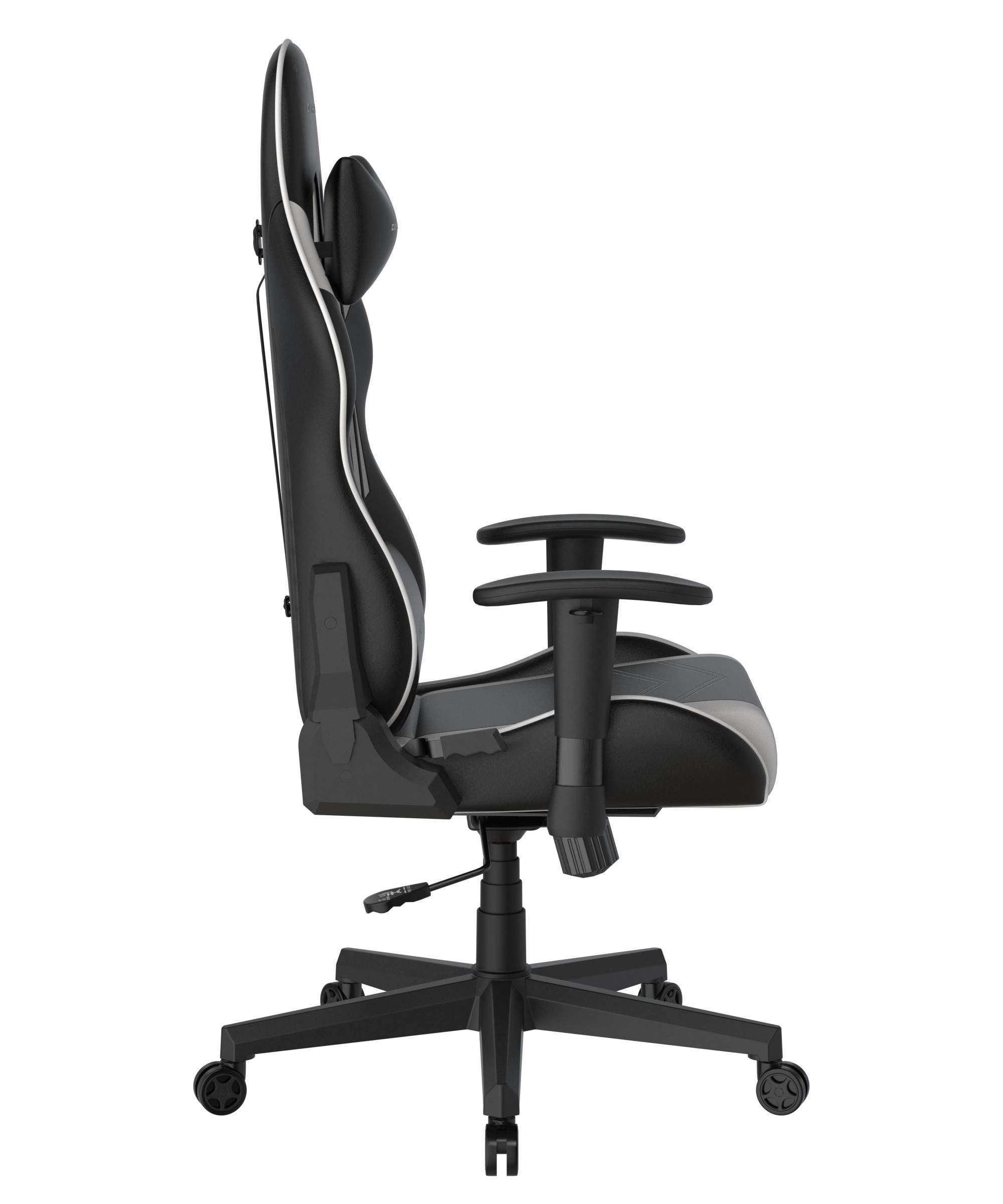 DXRacer Gaming-Stuhl »Prince Gaming Chair Regular L, PVC, schwarz weiß«