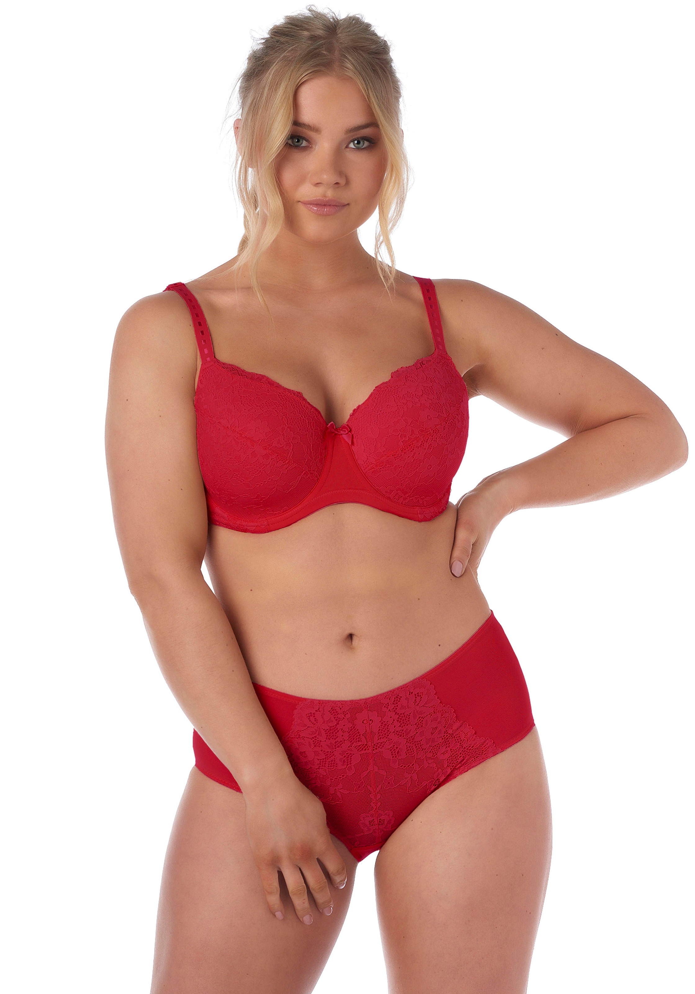 After Eden D-cup & up Panty »BO«, mit eleganter Spitze