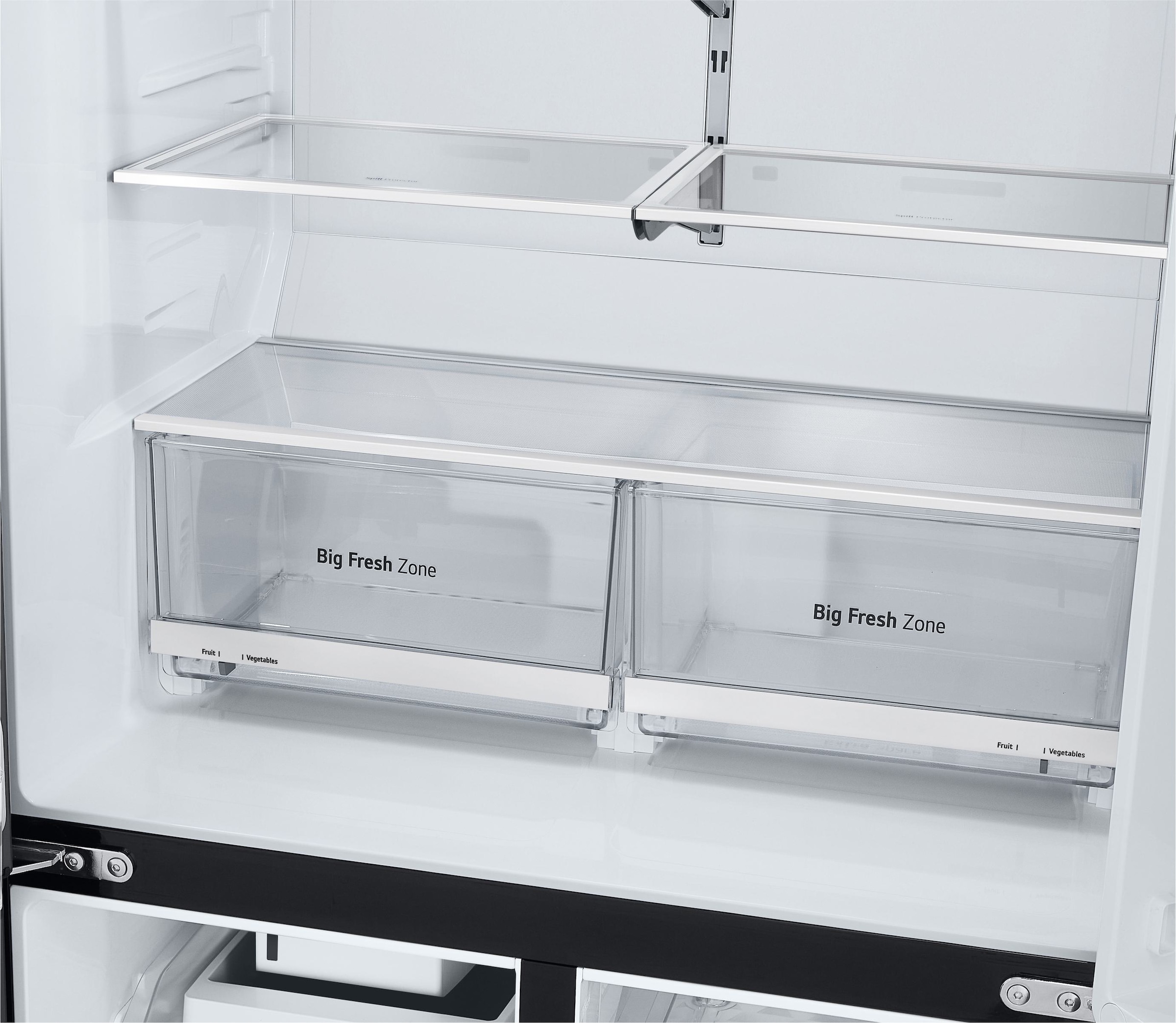 LG Multi Door »GMF960EV2E« 179,2 cm hoch 91,4 cm breit No Frost, Wasserspender mit Smart Fill, großer Nutzinhalt von 646 L