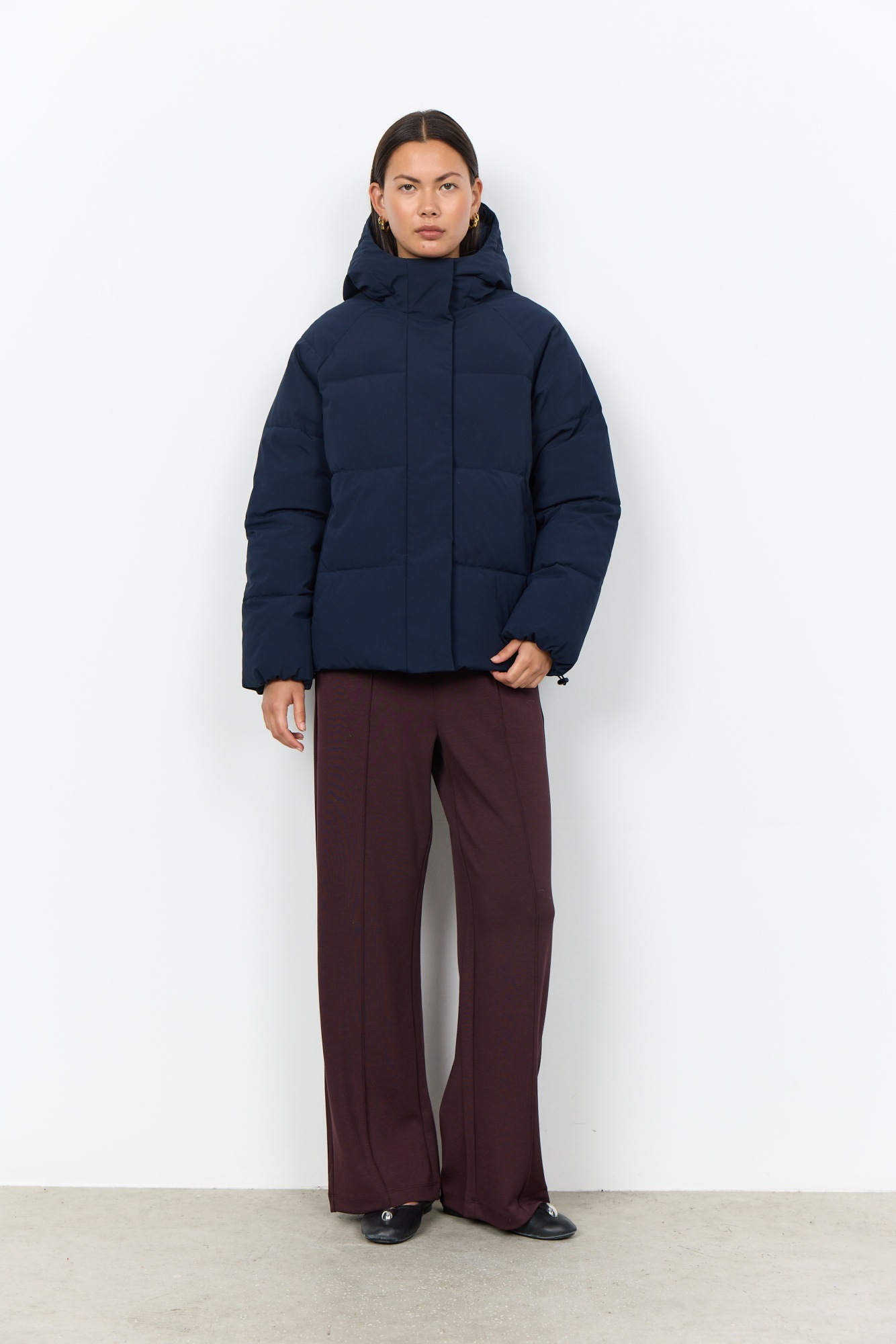 soyaconcept Steppjacke »SC-HABIB 1« mit Kapuze Kunstfaser