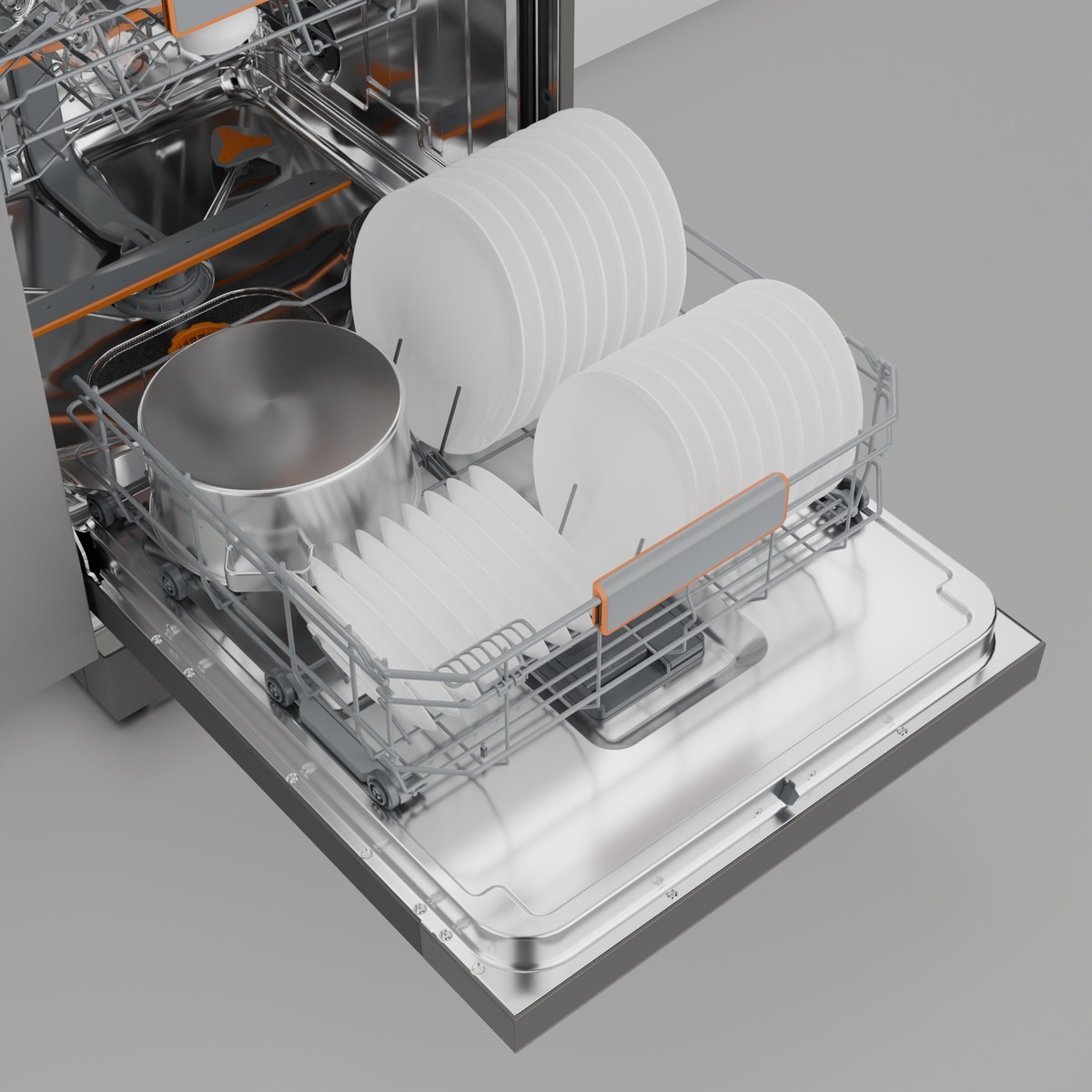 GORENJE Standgeschirrspüler »GS673A96X« 9,4 l 16 Maßgedecke TotalDry - automatische Türöffnung