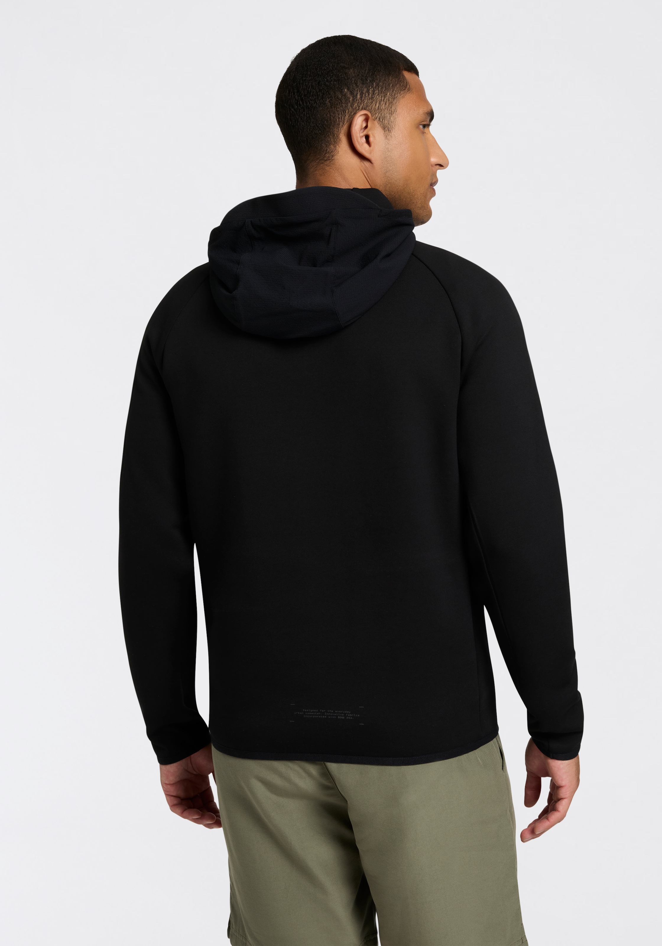 BOSS GREEN Kapuzensweatshirt »QZ Urban Tech«, mit Reißverschlusstaschen