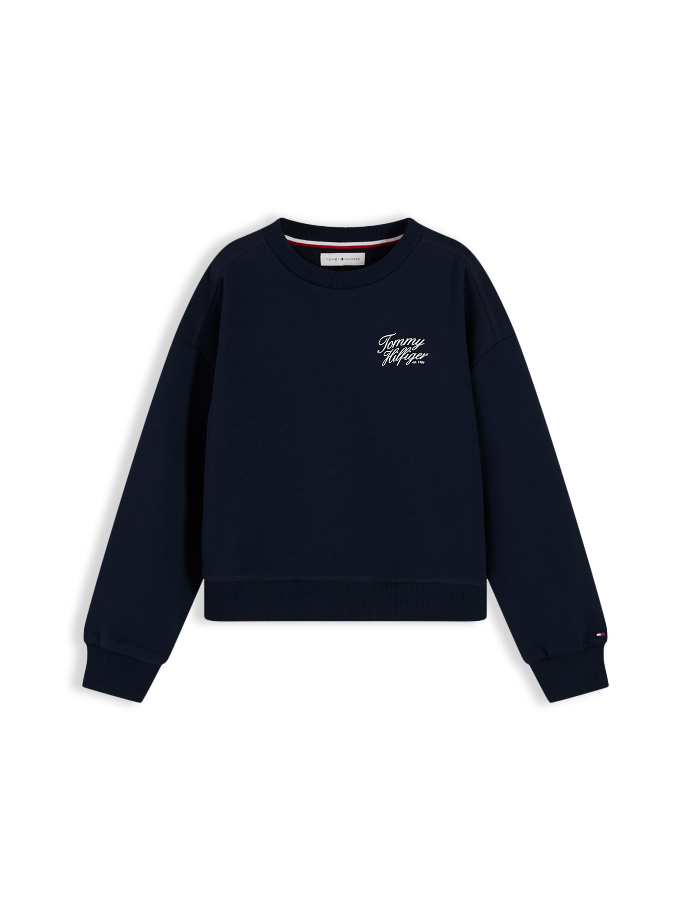 Tommy Hilfiger Sweatshirt »TOMMY SCRIPT PRINTED SWEATSHIRT«, Rundhalsausschnitt, Regular Fit, Kinder bis 16 Jahre
