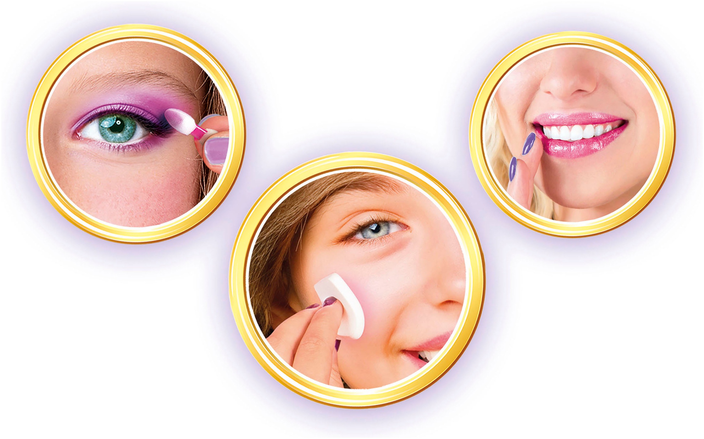Clementoni® Kreativset »Crazy Chic, Make-up-Spiegel Deluxe«, Made in Europe