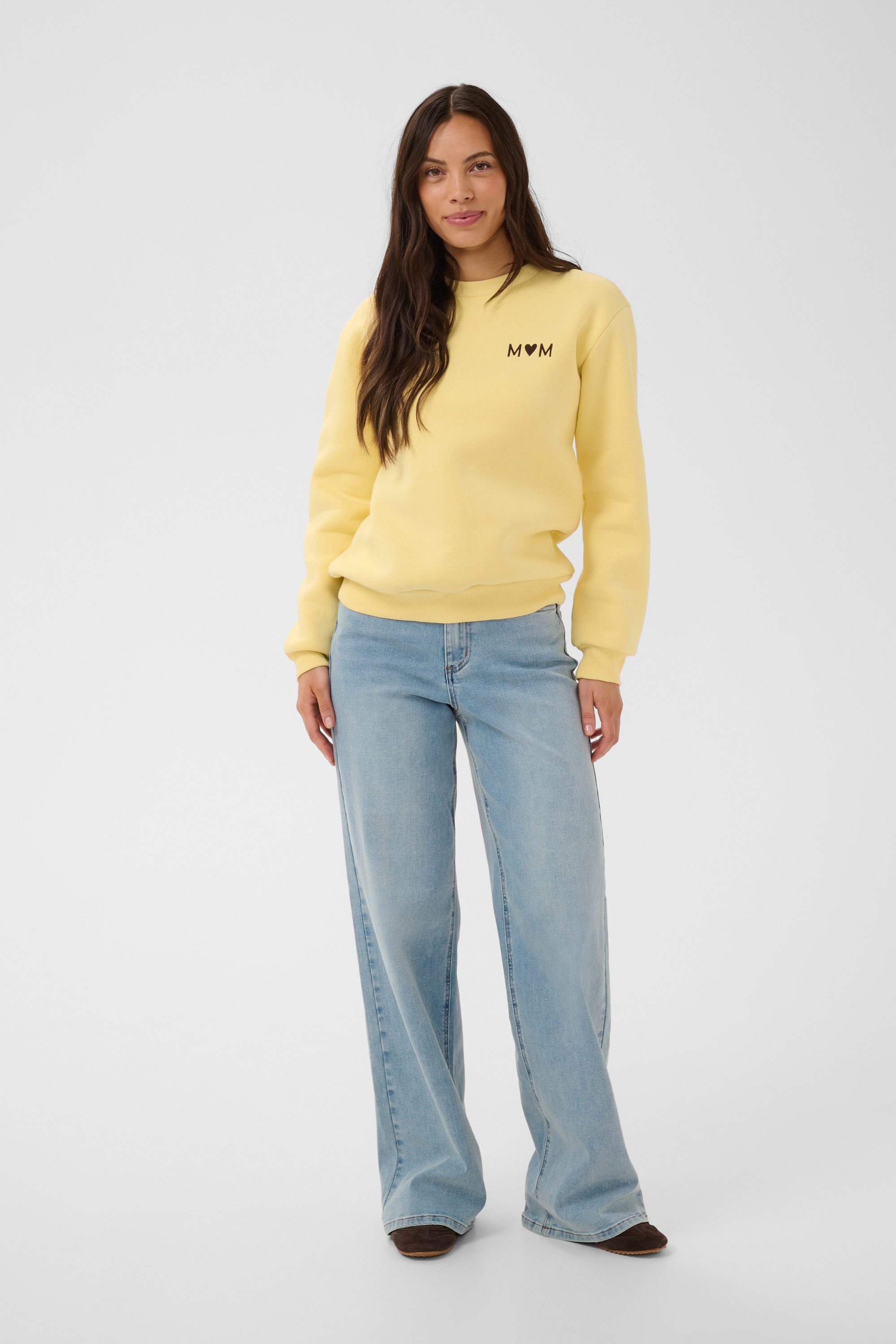 KAFFE Strickpullover »Sweatshirt KAmom«