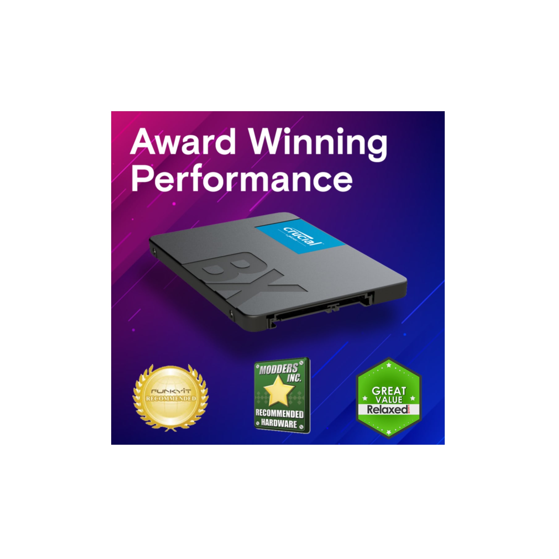 Crucial interne SSD »BX500«