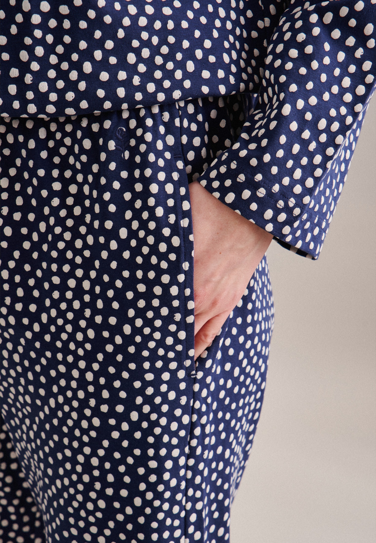 seidensticker Pyjama »Schwarze Rose«