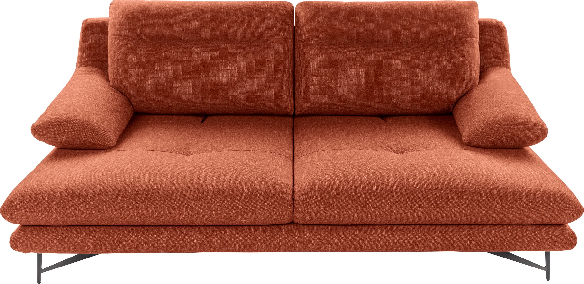 CALIA ITALIA 2-Sitzer »Cezanne, italienisches Designsofa mit erstklassigem Sitzkomfort«, wahlweise mit Sitztiefenverstellung