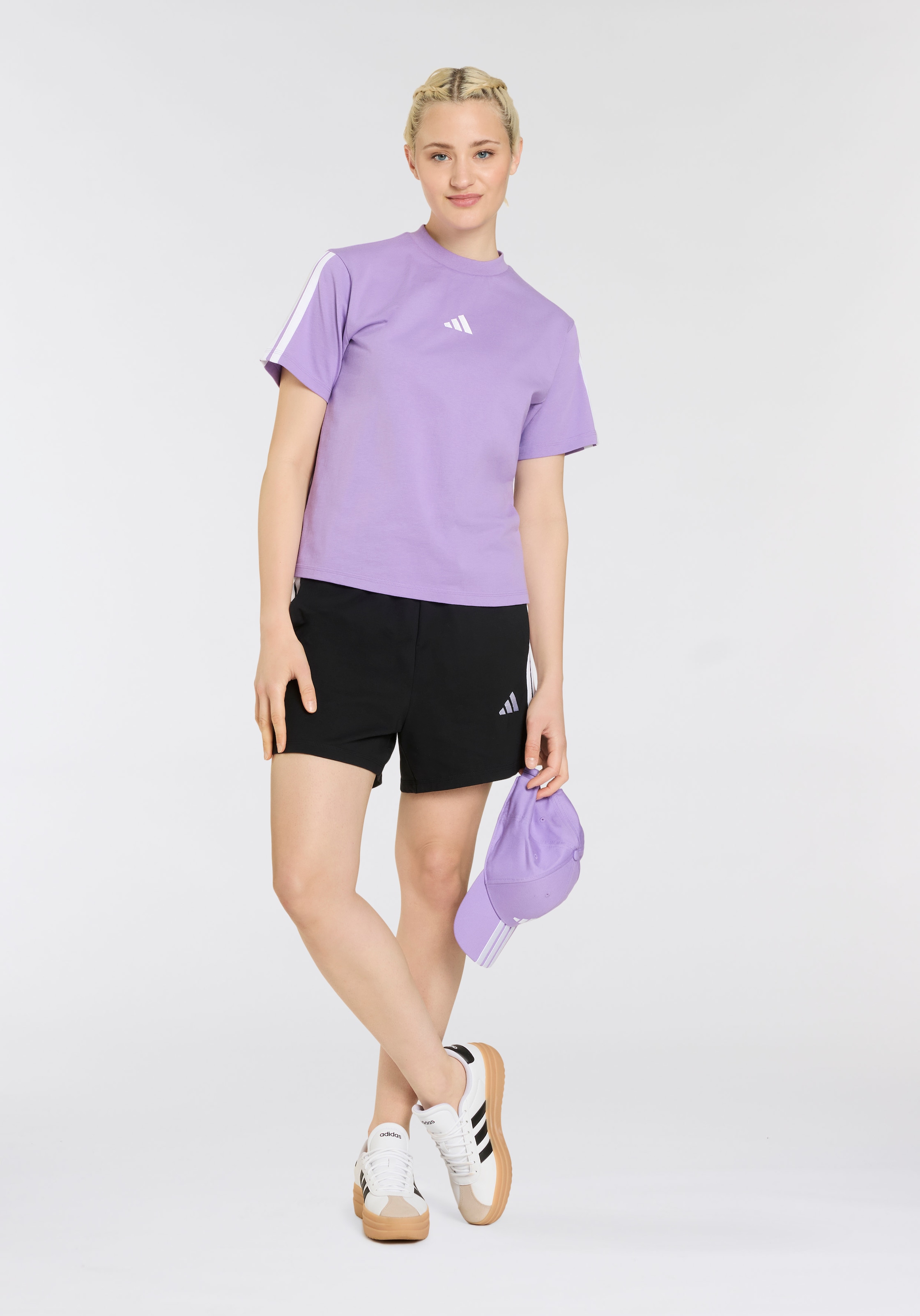 adidas Sportswear Shorts »W 3S SJ SHO«, (1 tlg.)