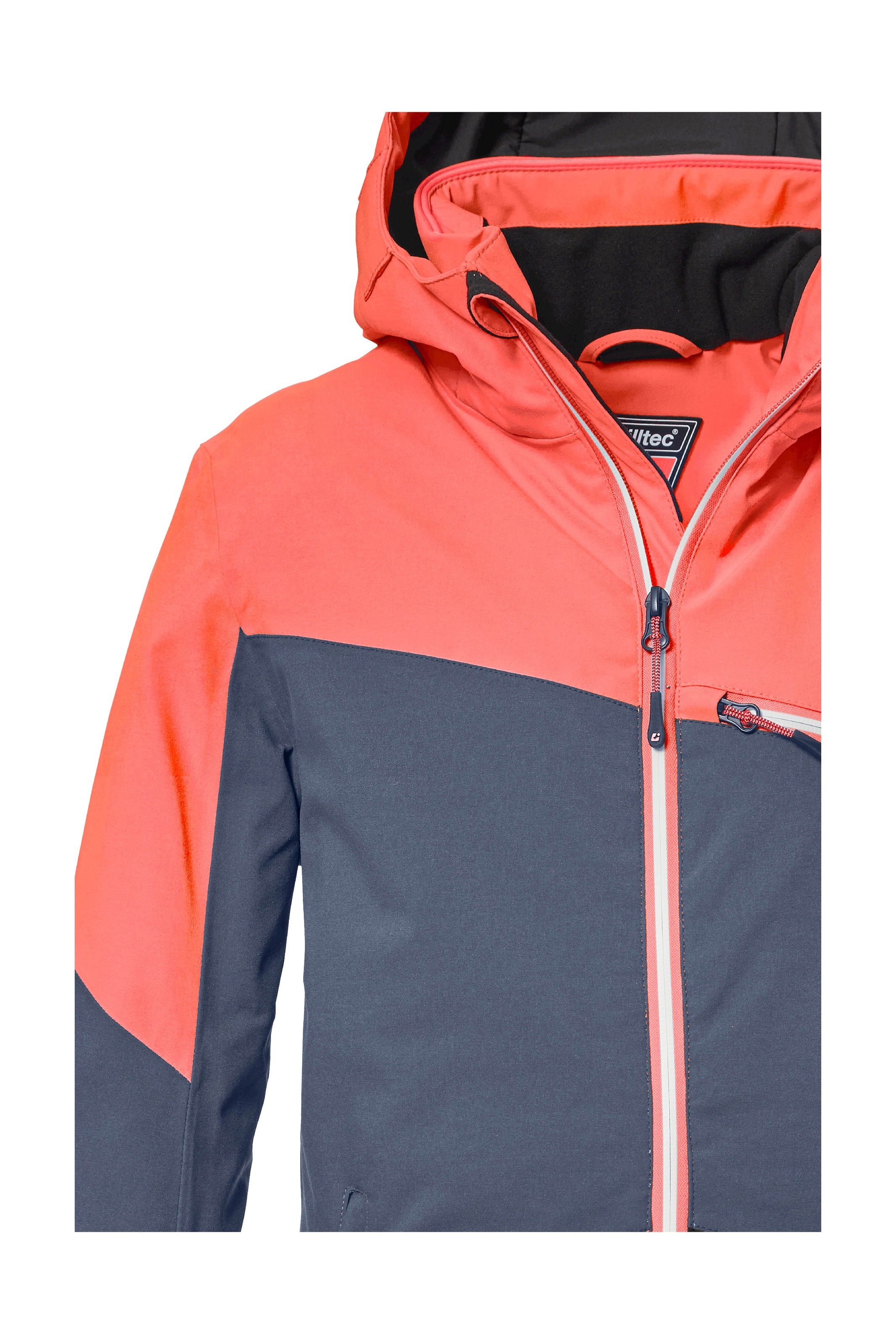 Killtec Skijacke »KSW 182 GRLS SKI JCKT«, Wasser- und winddichte Skijacke mit reflektierenden Elementen