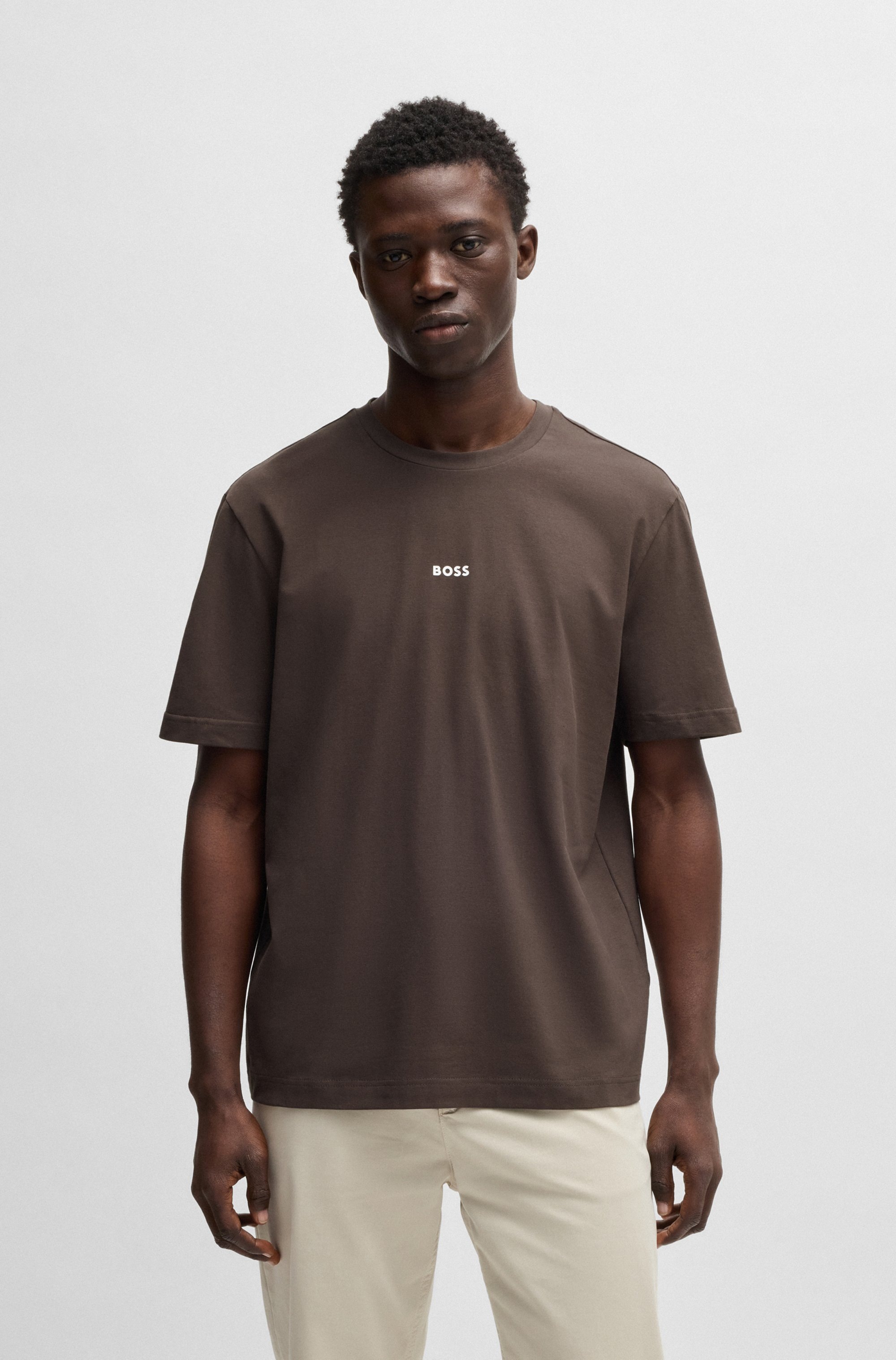 BOSS ORANGE T-Shirt »TChup«, mit Rundhalsausschnitt