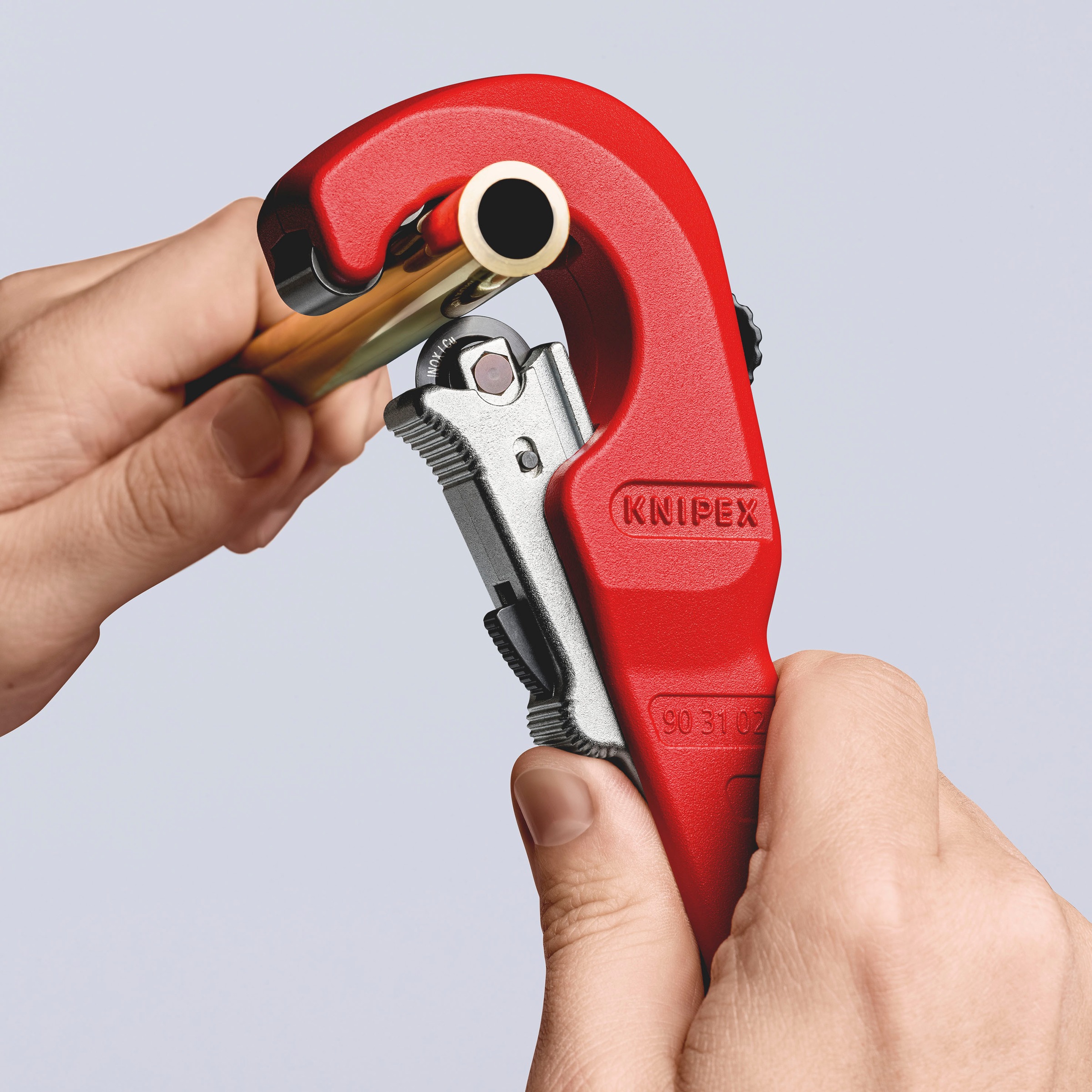 Knipex Rohrschneider »90 31 02 BK TubiX® (SB-Karte/Blister)«, 180 mm
