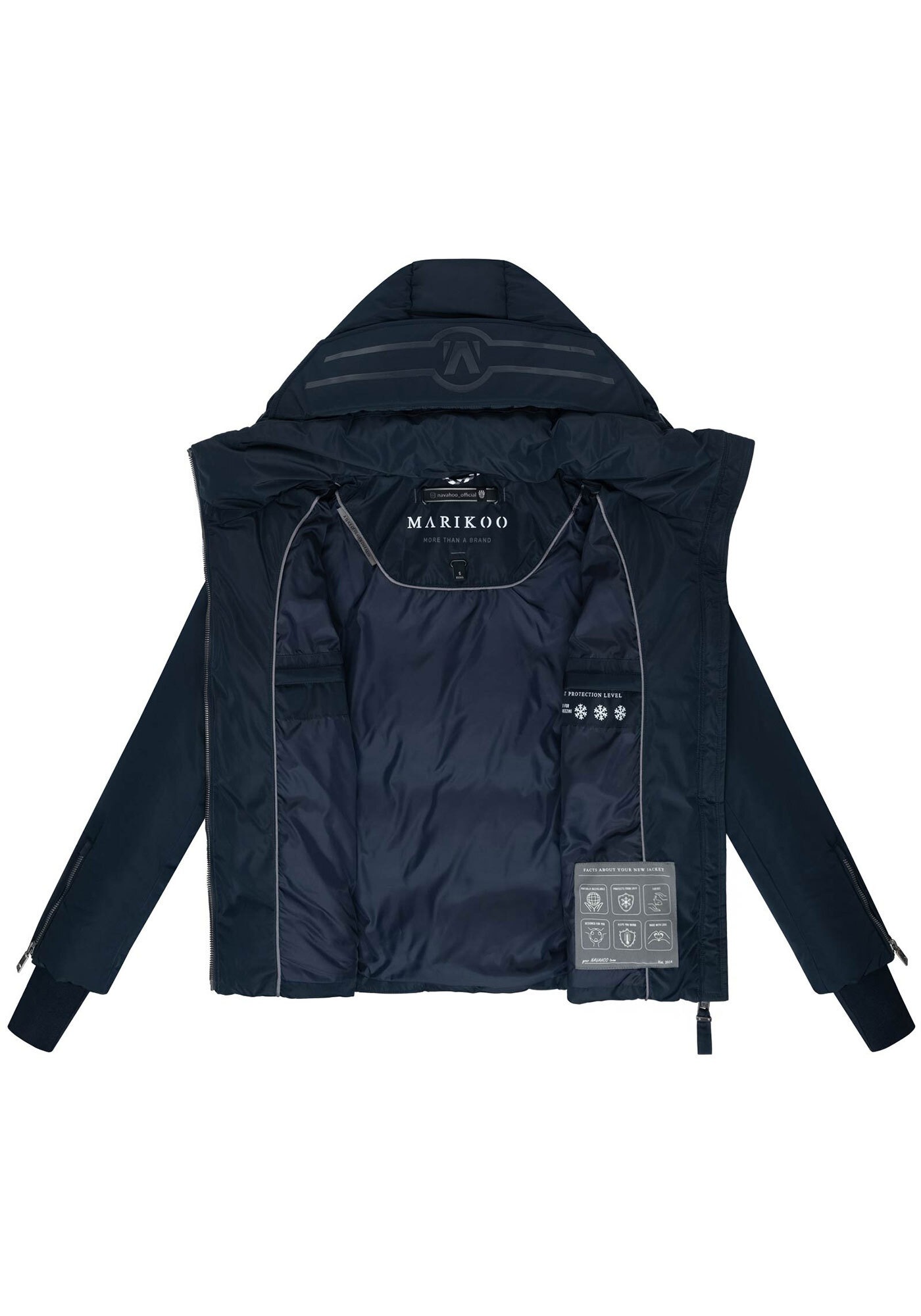 Marikoo Winterjacke »Marikoo Aleyna Damen Stepp Jacke N055«