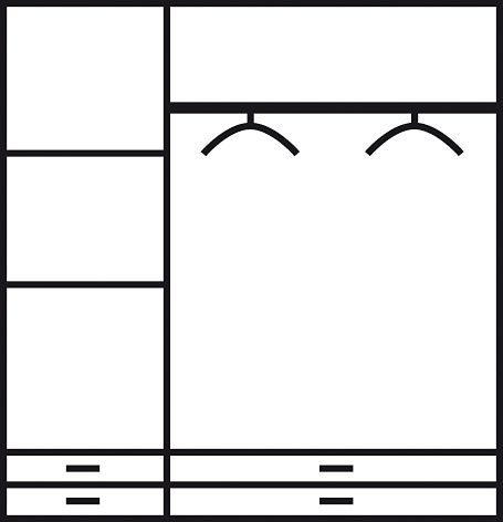 rauch Kleiderschrank »Rasa Bestseller Schrank für jeden Raum«, Schlafzimmerschrank Klassiker Garderobe