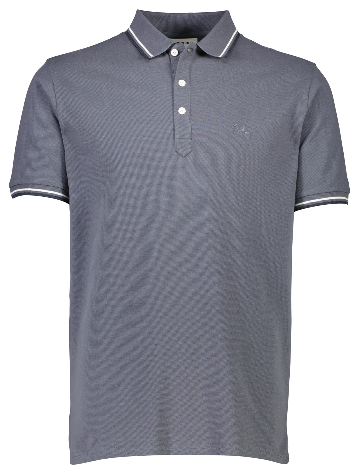 LINDBERGH Poloshirt, mit Logo-Stickerei und abgesetzten Bündchen