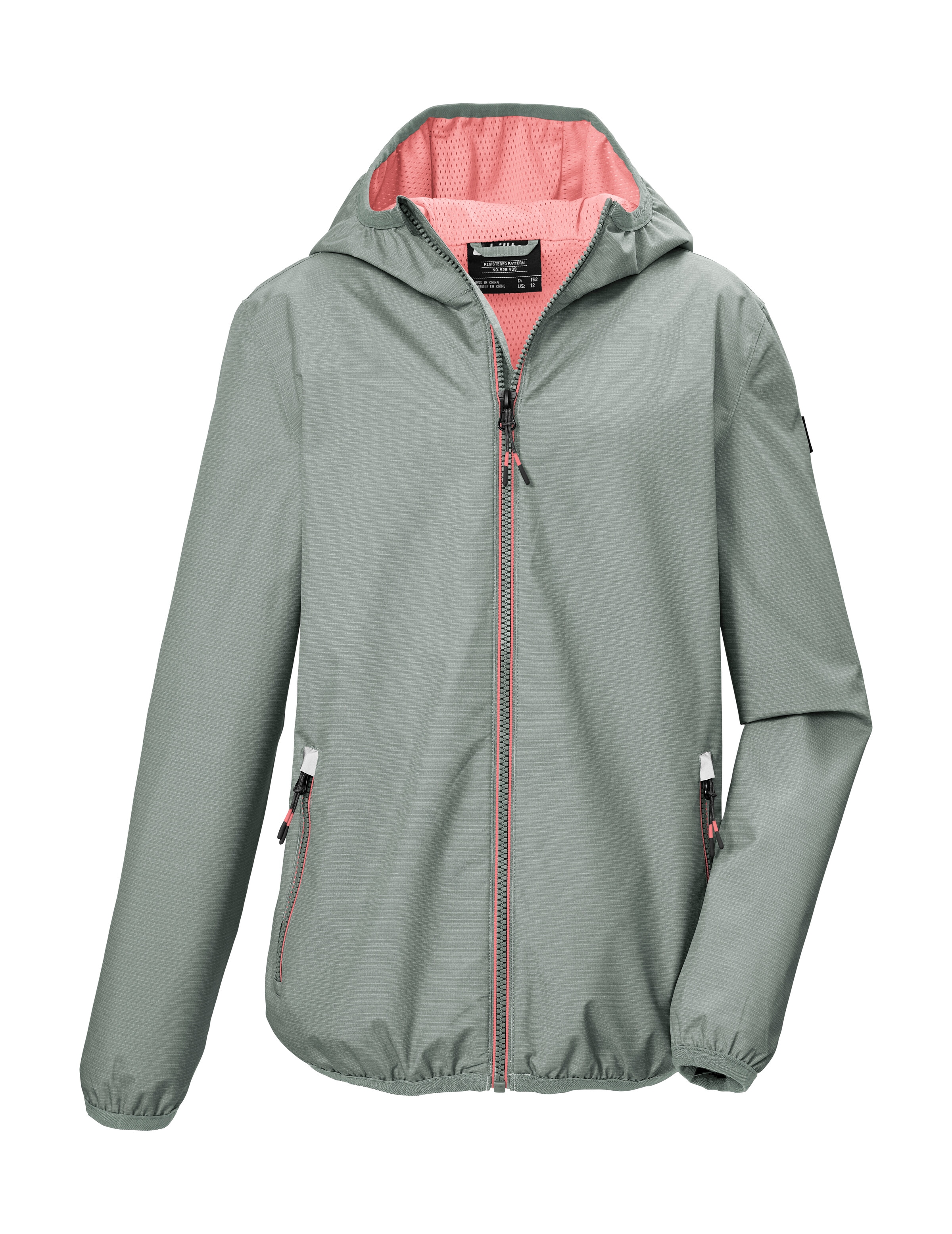 Killtec Funktionsjacke »KOS 488 GRLS JCKT« Leichte, wasserdichte Mädchenjacke mit Teflon EcoElite™ Imprägnierung