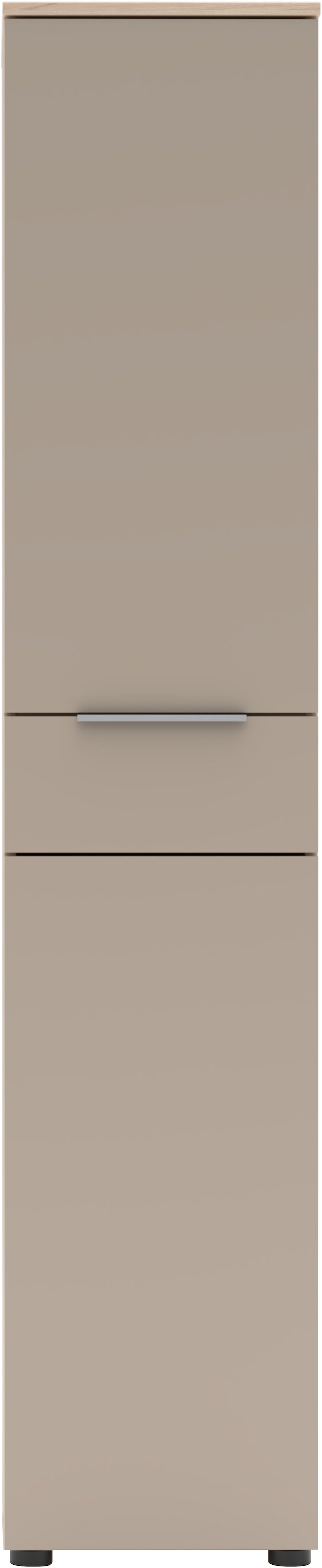 Innostyle Aktenschrank »Büroschrank Santorin, 40/198/38 cm ( B/H/T)« 1 Stk. tlg. 1 Tür links/rechts verwendbar, Softclose, Klarglas, ABS Schutzkante