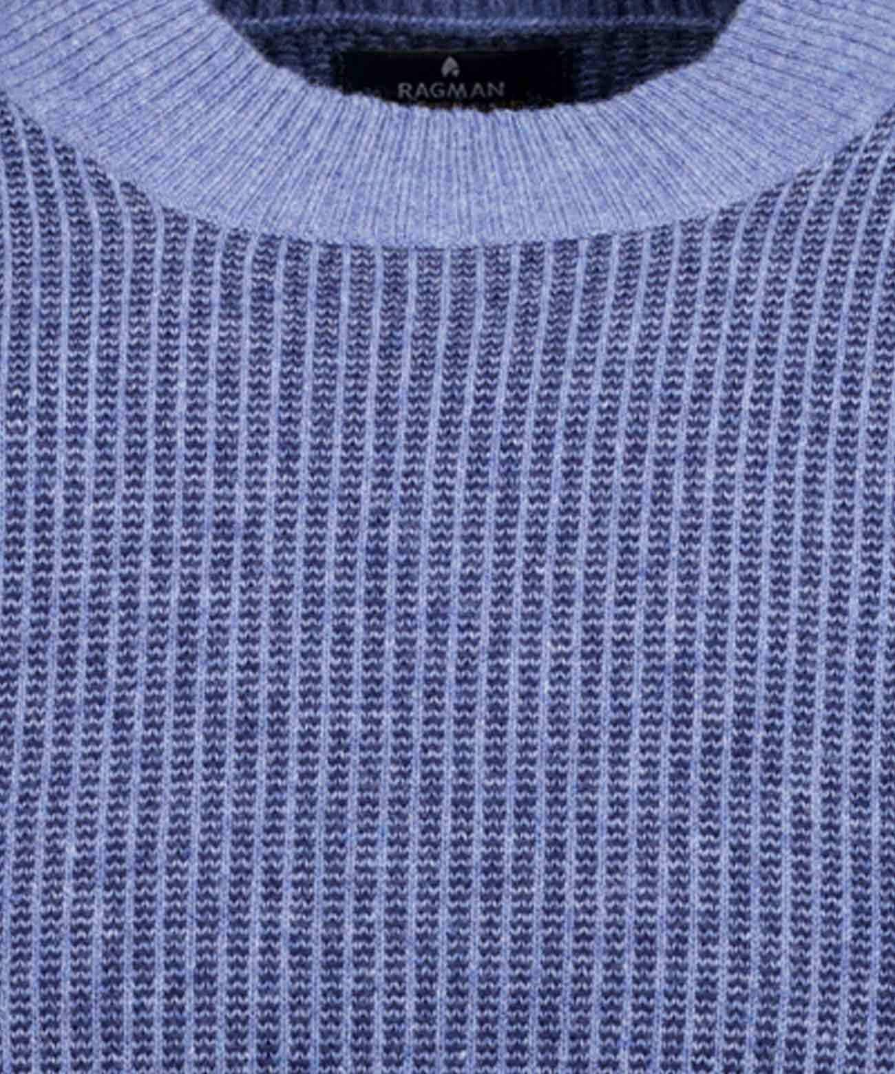 RAGMAN Rundhalspullover