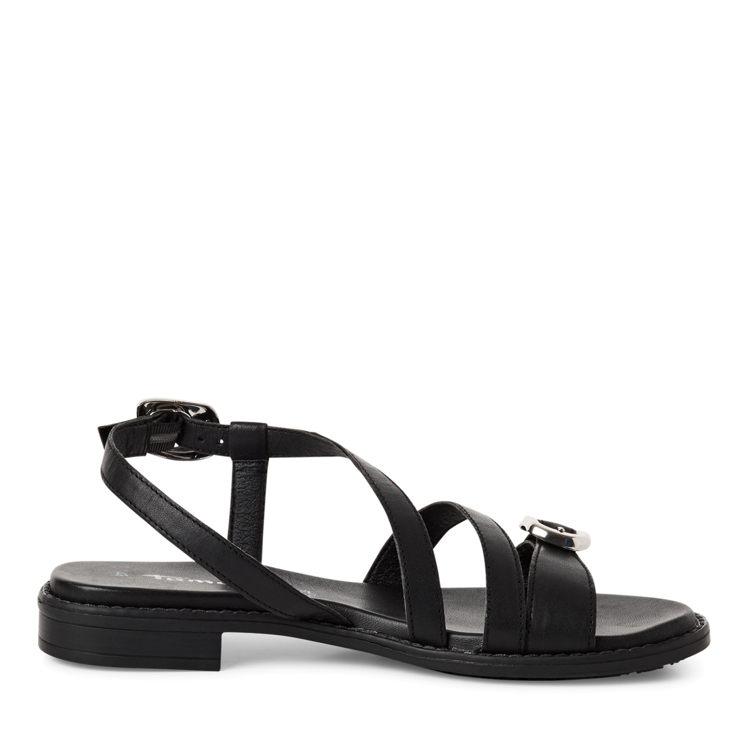 Tamaris Sandalette  Blockabsatz, Riemchensandale mit Rahmennaht