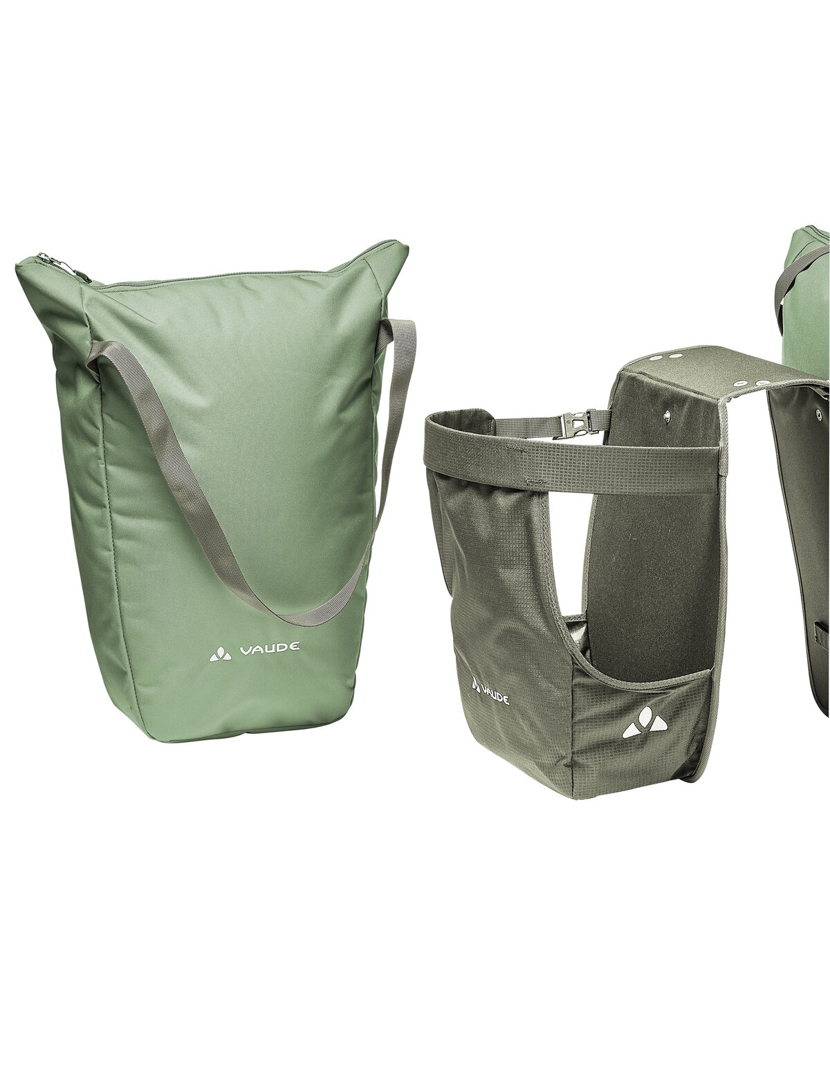 VAUDE Fahrradtasche »TwinShopper« aus Polyester, für Erwachsene