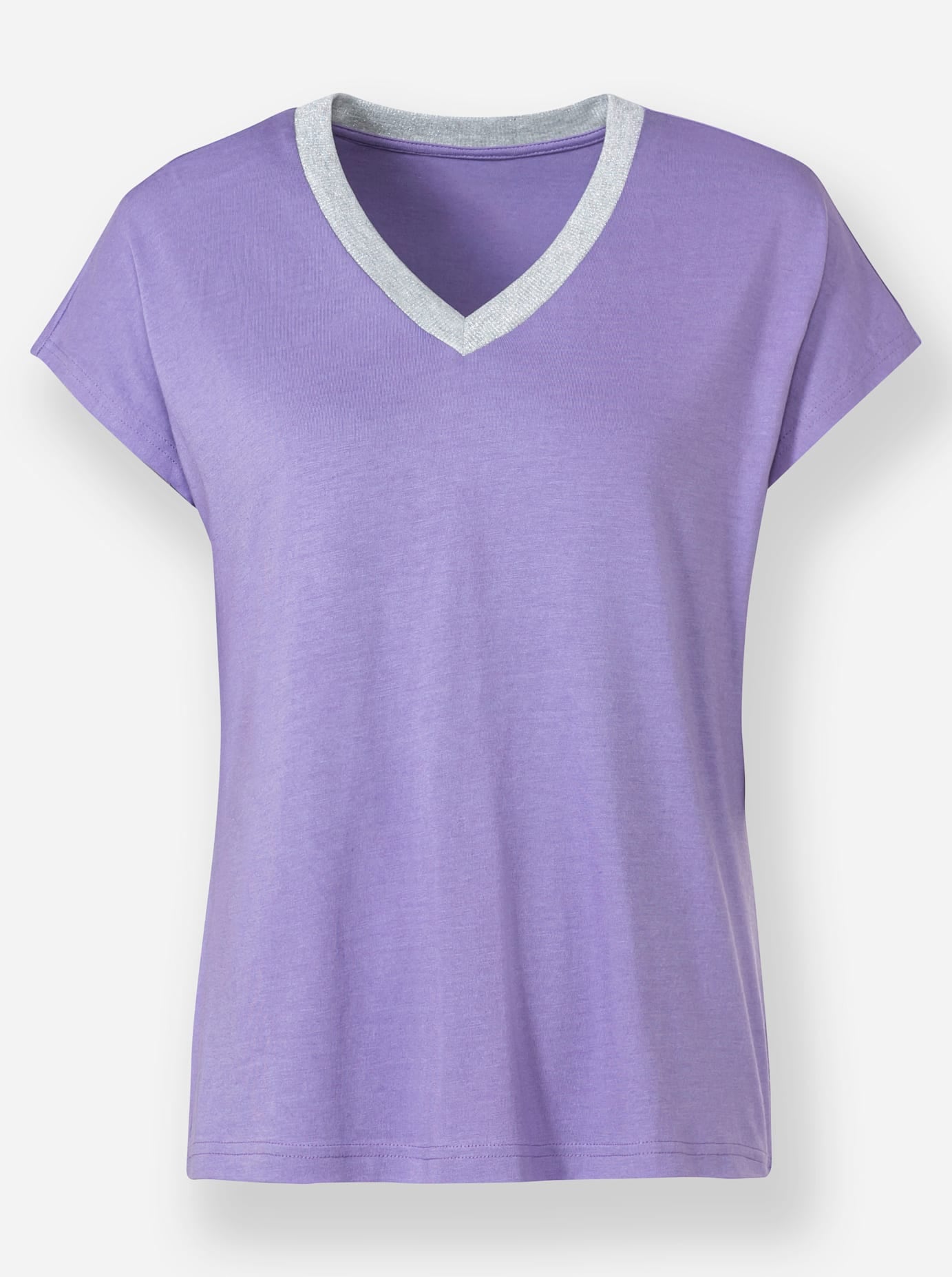 heine V-Shirt »Shirt«, (1 tlg.)