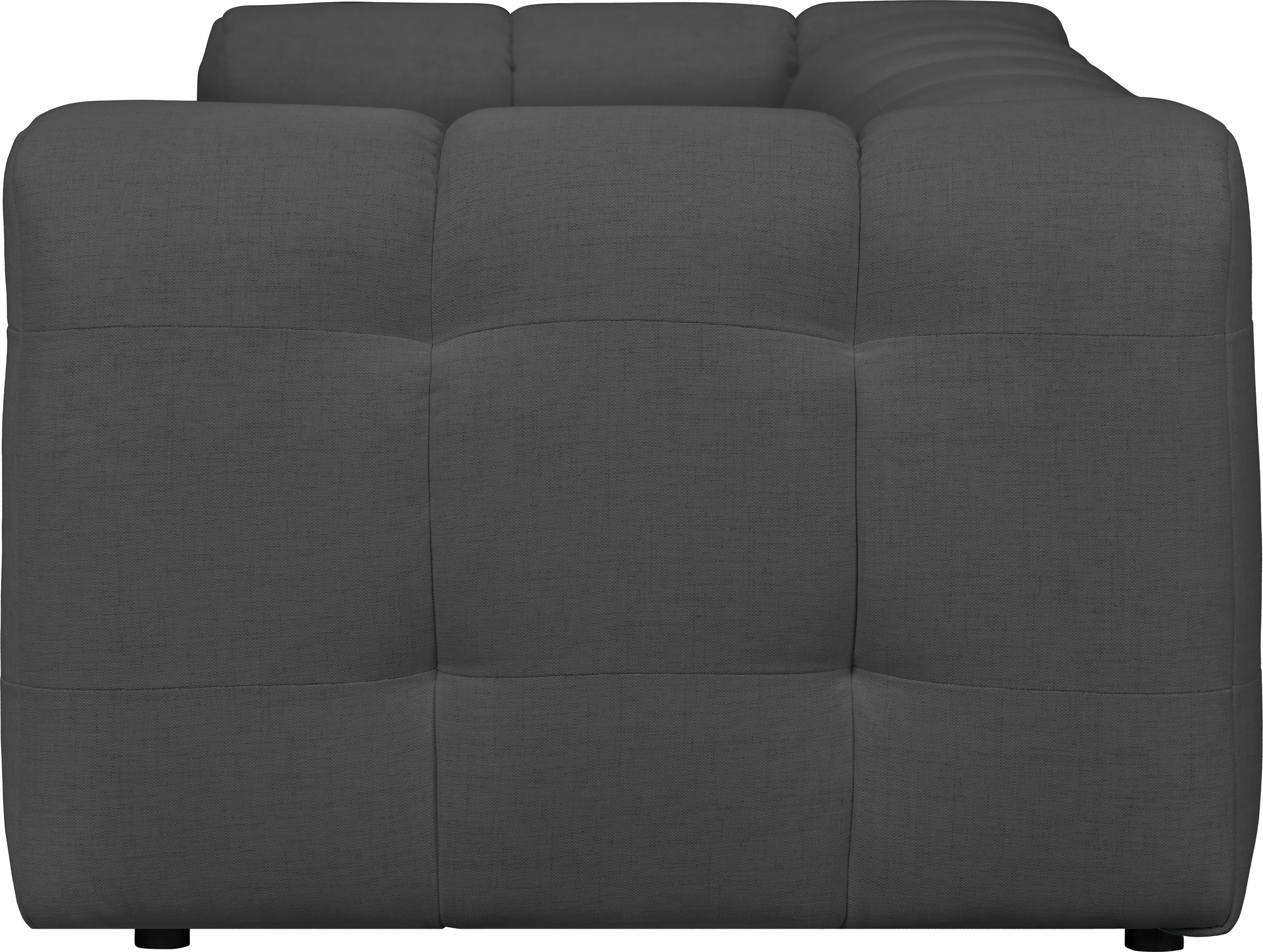 LeGer Home by Lena Gercke 3-Sitzer »TALISHA Designersofa, moderne Steppung, Maße B/T/H: 229/110/75 cm«, moderne Steppung, hoher Sitzkomfort