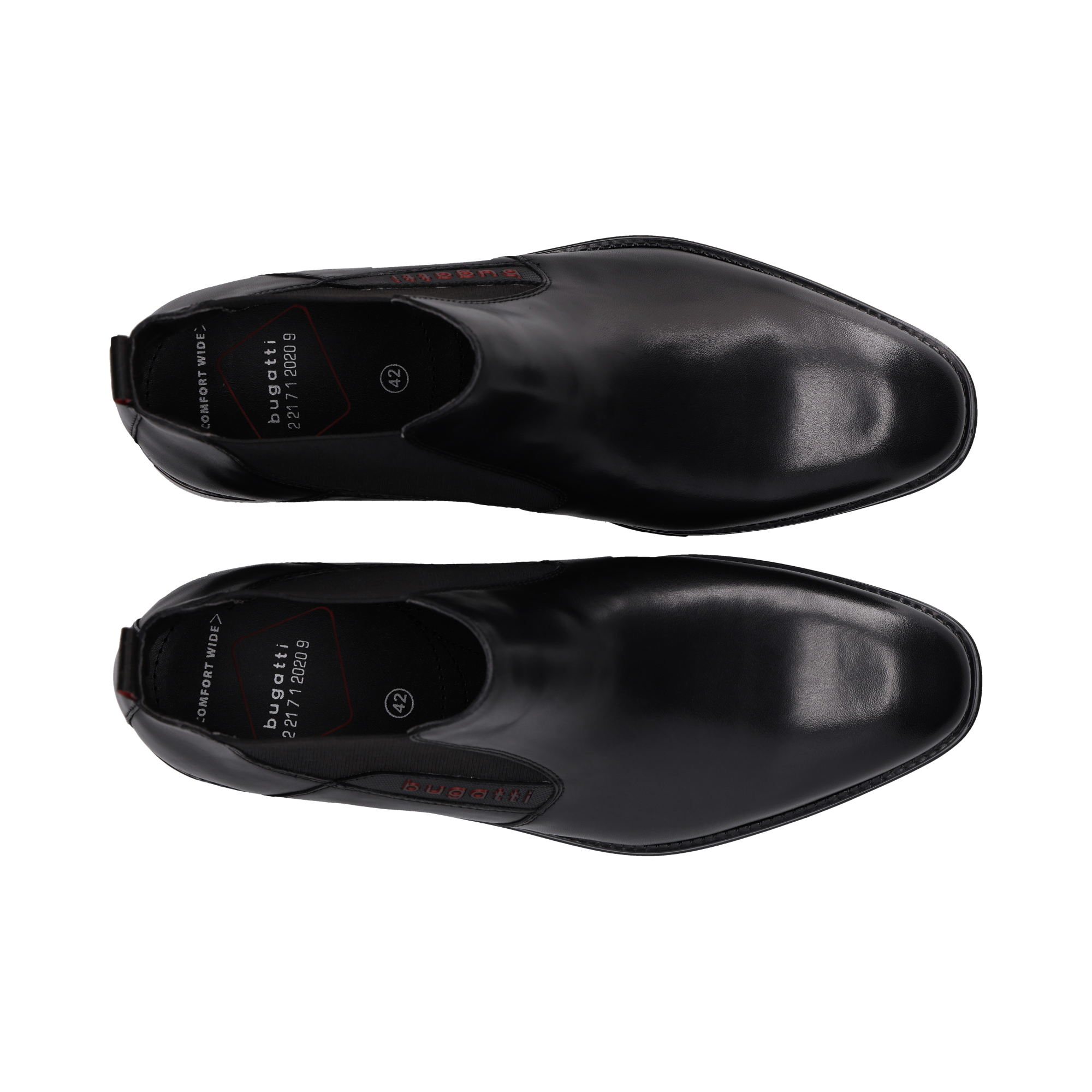 bugatti Chelseaboots  Schlupfstiefelette, Festtagsschuh, Business-Schuh mit Stretch