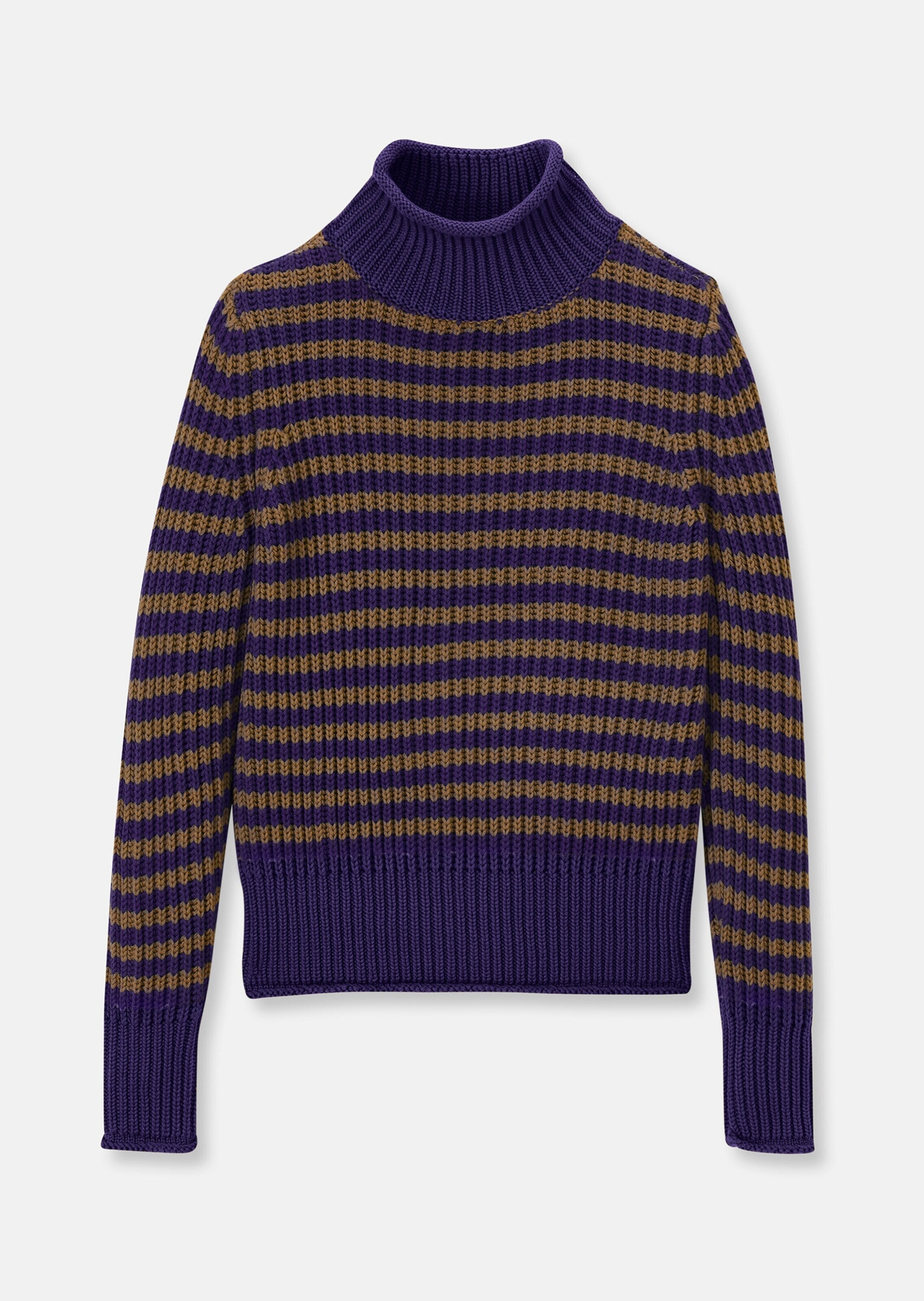 MADELEINE Longpullover »Pullover Softer Schurwoll-Pullover mit stylischen Streifen«