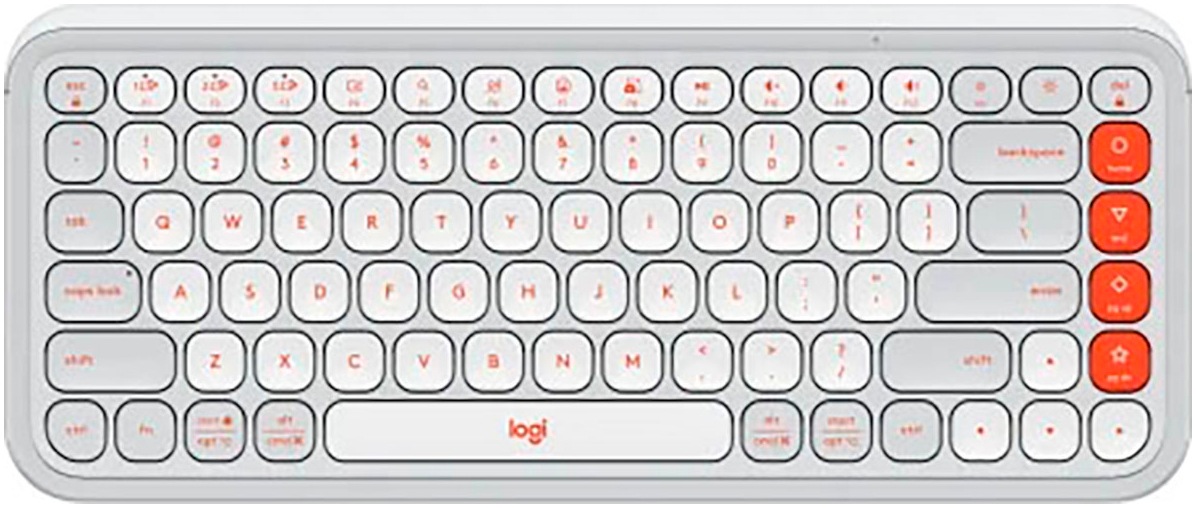 Logitech Tastatur »POP ICON KEYS«, (Fn-Tasten)