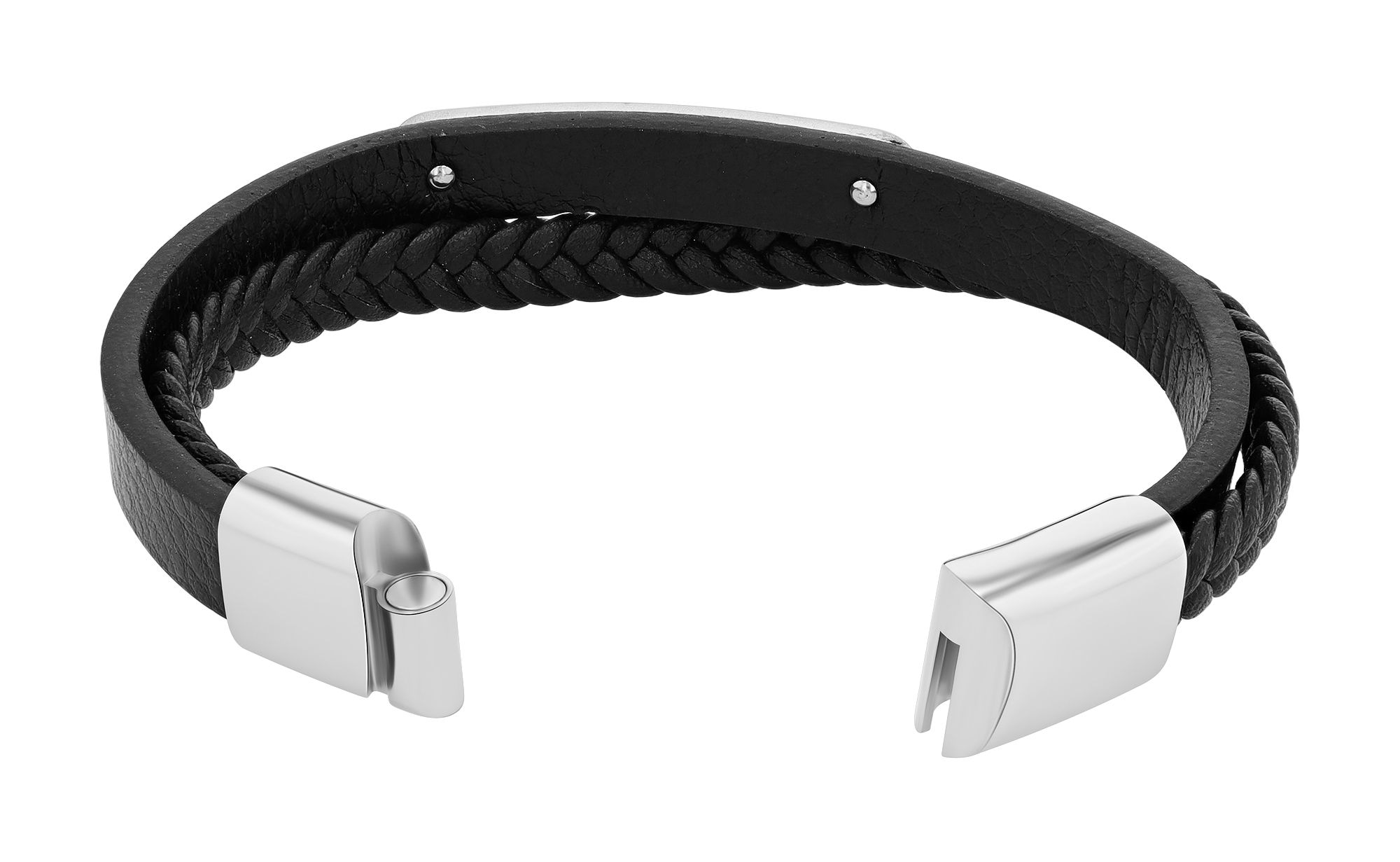 Adelia´s Armband »Damen Armband aus Leder 21,5 cm«