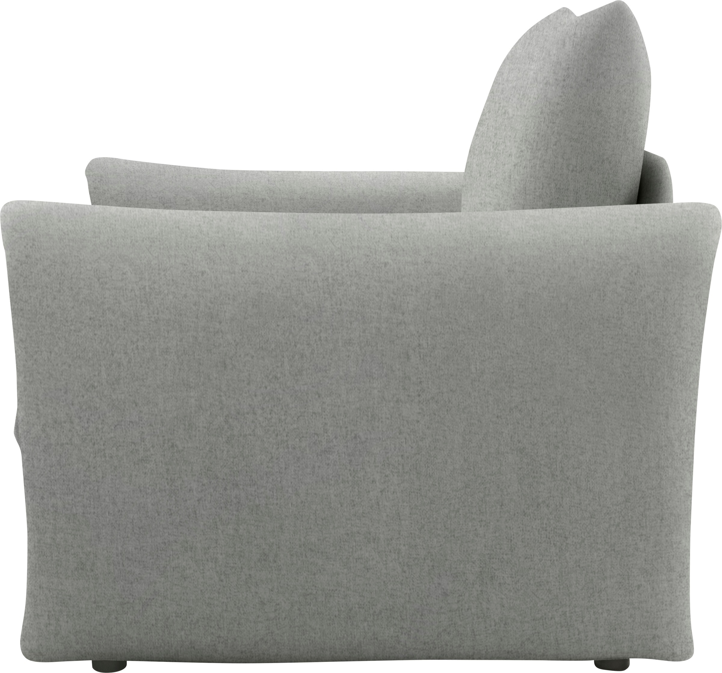 DOMO collection Sessel »700023 wandelbar zum Loungesessel, Relaxliege und Gästebett«, Schlaffunktion, Federkern, stabile Liegefläche ca. 70 x 195 cm