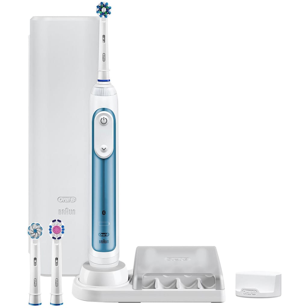 Oral B Elektrische Zahnbürste »Smart 6000N«, 3 St. Aufsteckbürsten